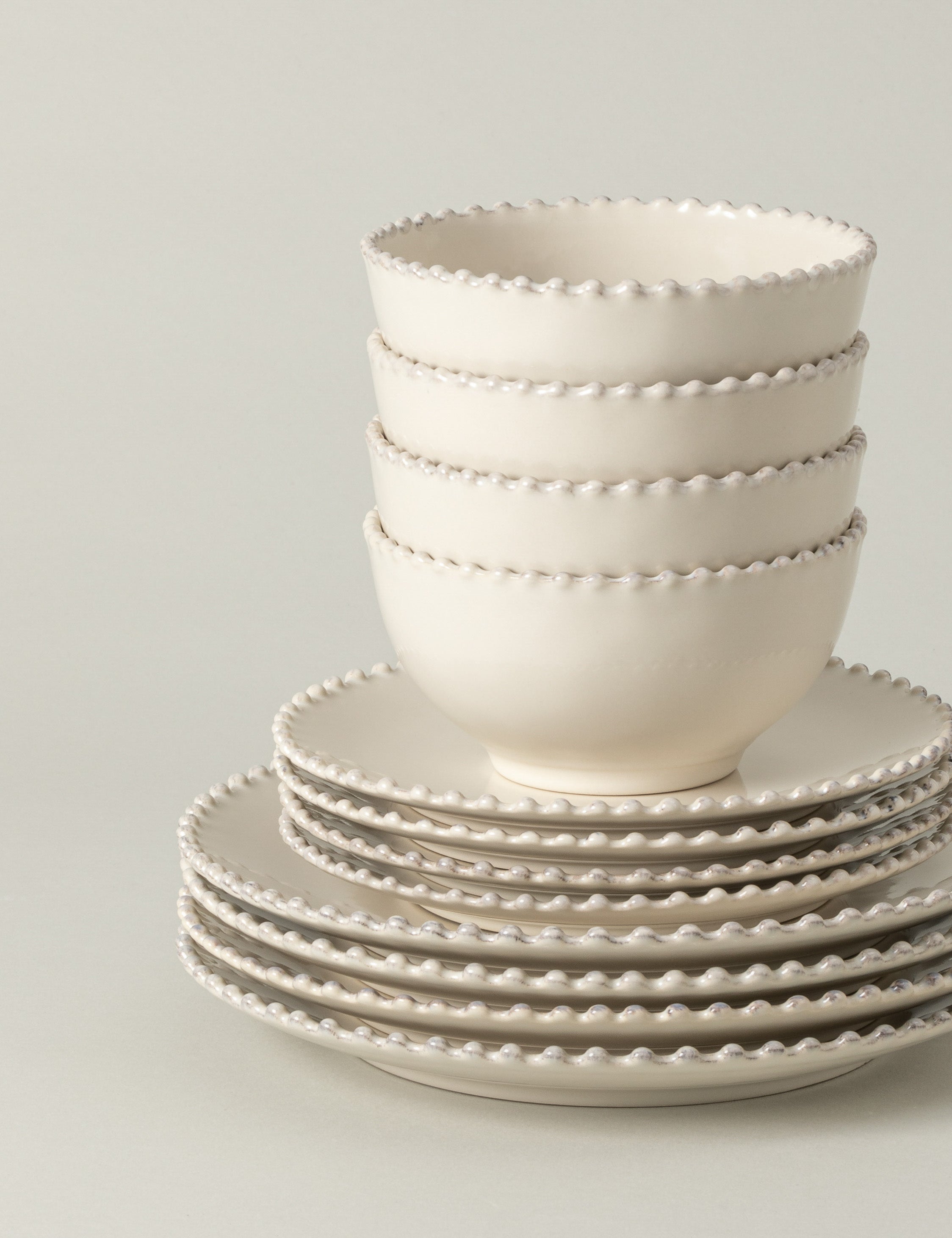 Lulu and Georgia - Pearl Stoneware Dinnerware by Costa Nova