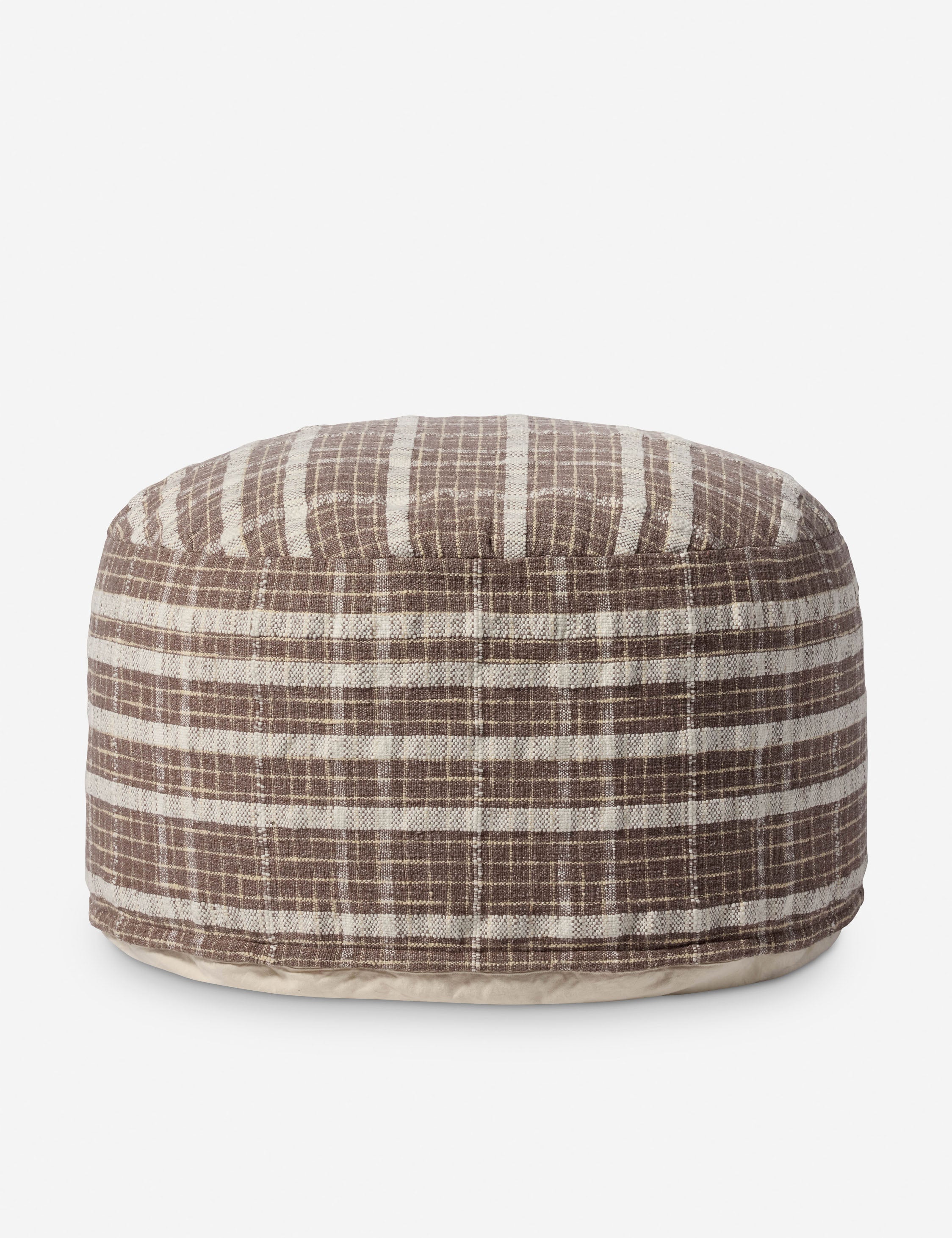 Lulu and Georgia - Wallace Pouf by Chris Loves Julia x Loloi