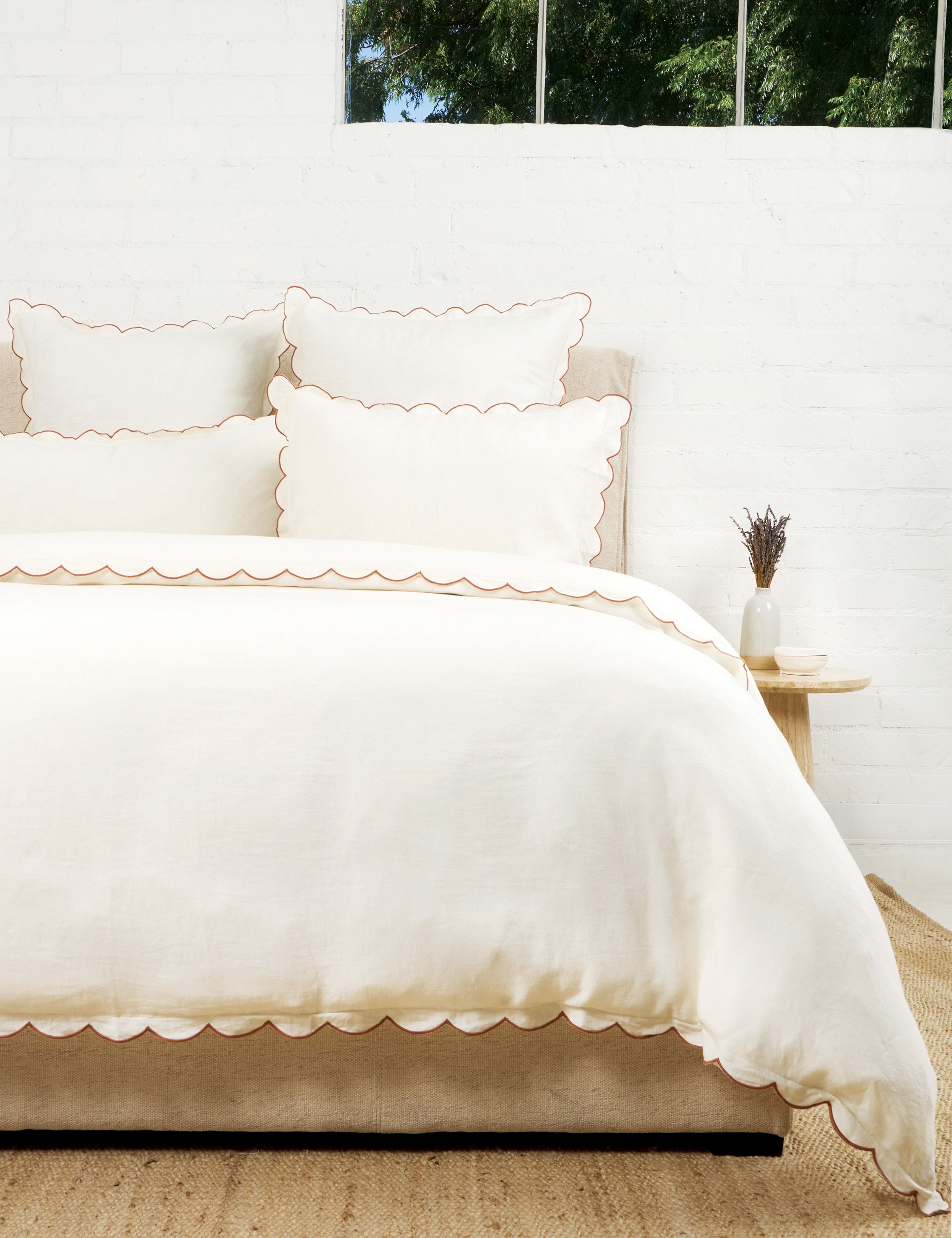 Lulu and Georgia - Kelly Linen Duvet Cover by Pom Pom At Home