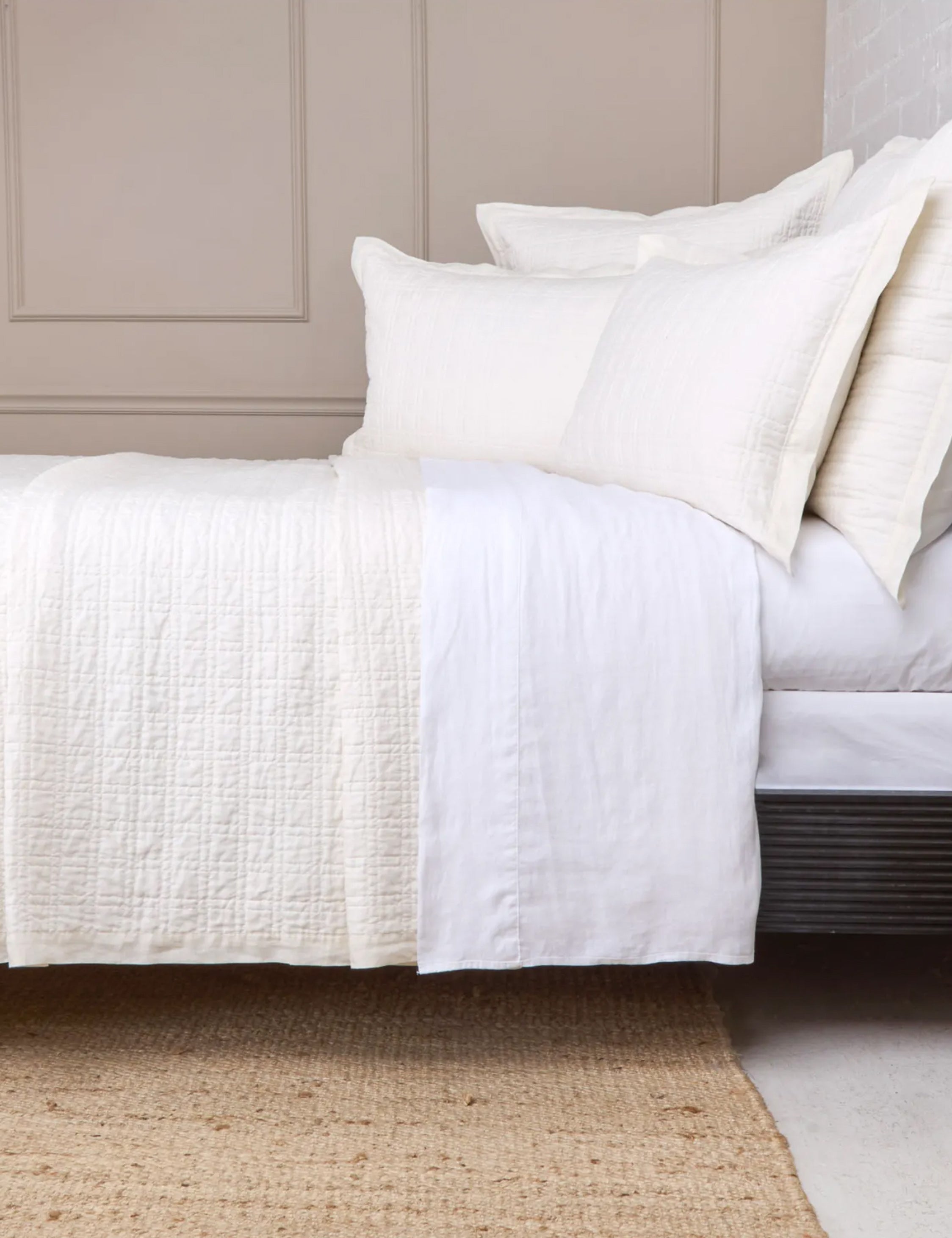 Lulu and Georgia - Owen Linen Cotton Coverlet by Pom Pom at Home