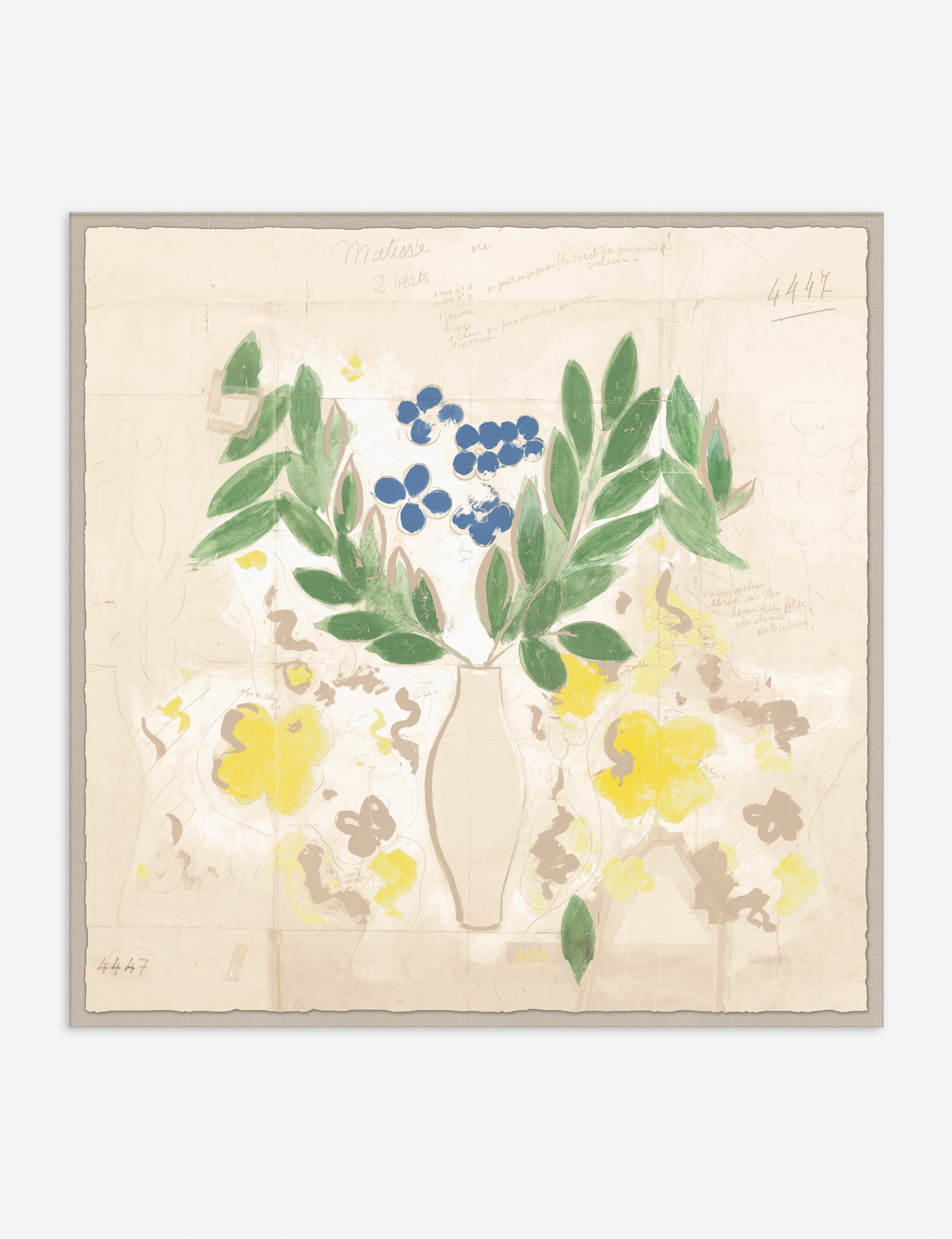 Lulu and Georgia - Matisse II Print by Paule Marrot