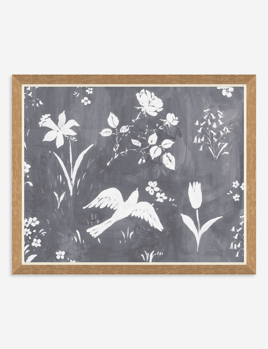 Lulu and Georgia - Flower Garden Print by Paule Marrot