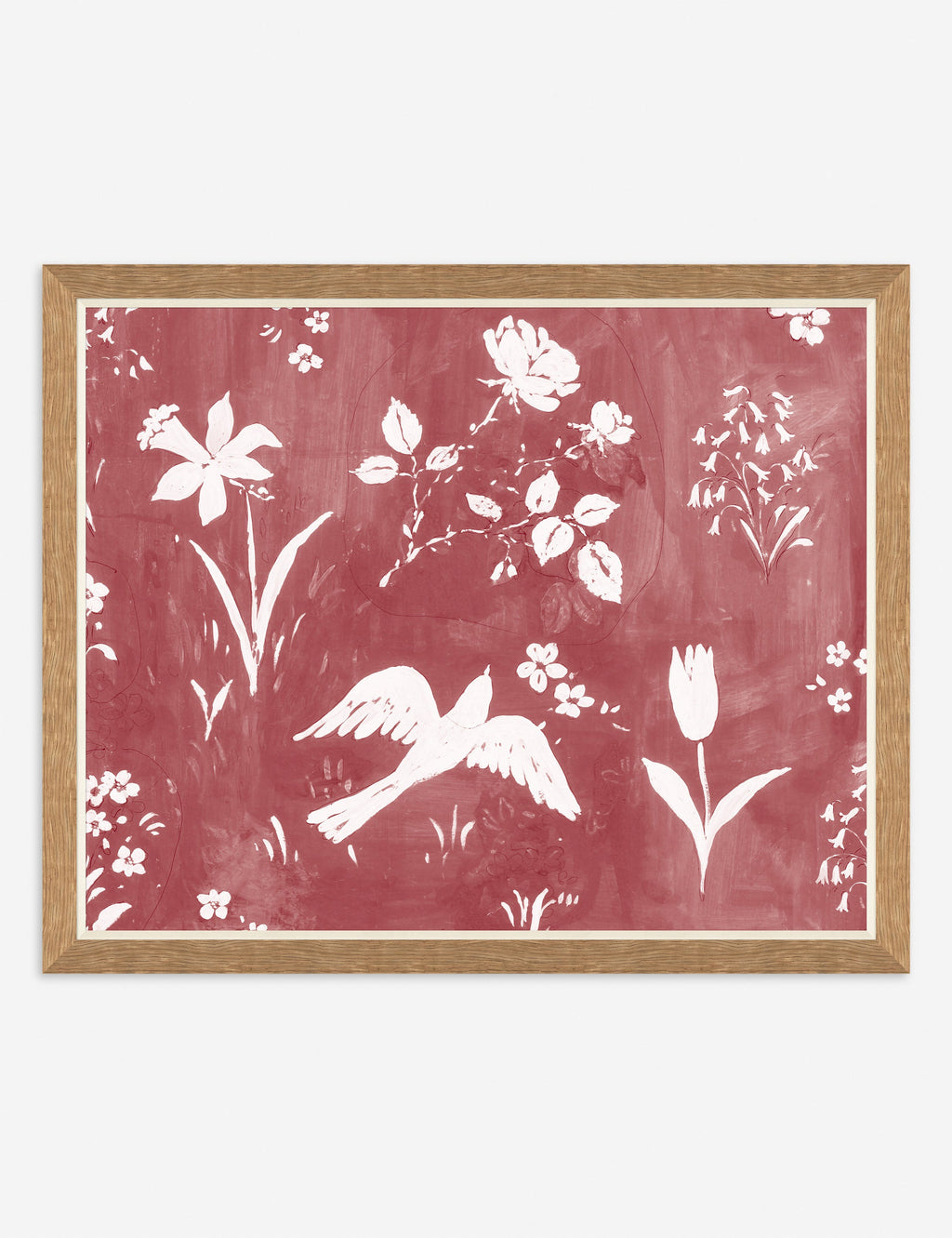 Lulu and Georgia - Flower Garden Print by Paule Marrot
