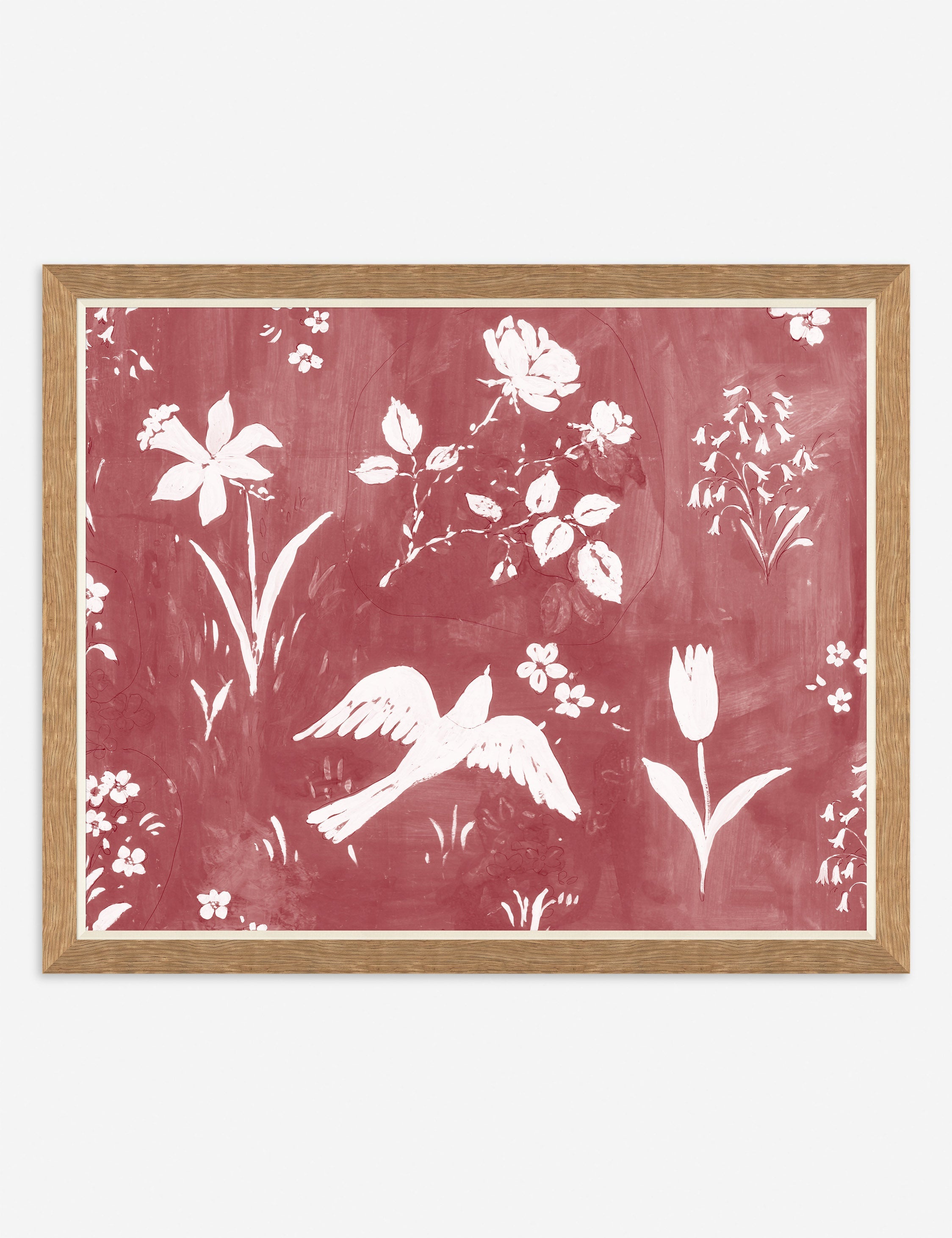 Lulu and Georgia - Flower Garden Print by Paule Marrot