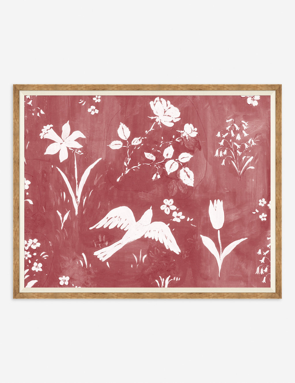 Lulu and Georgia - Flower Garden Print by Paule Marrot