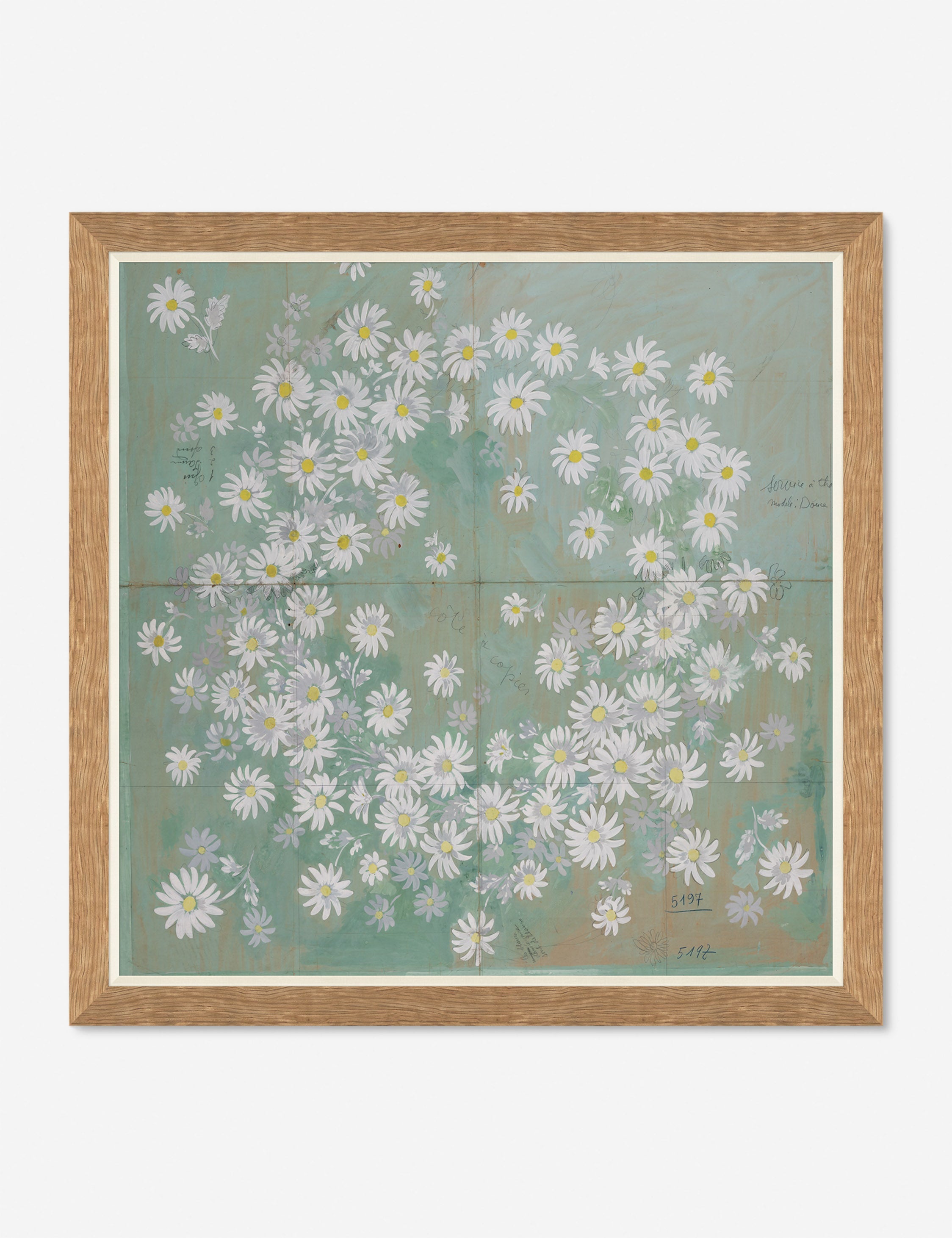 Lulu and Georgia - Daisies Print by Paule Marrot