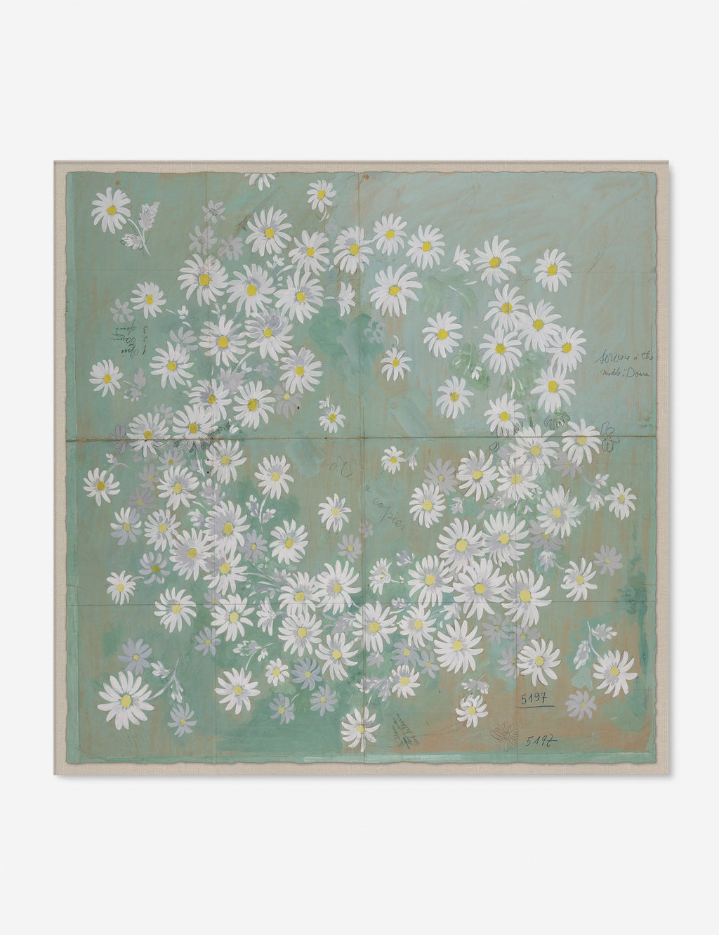 Lulu and Georgia - Daisies Print by Paule Marrot