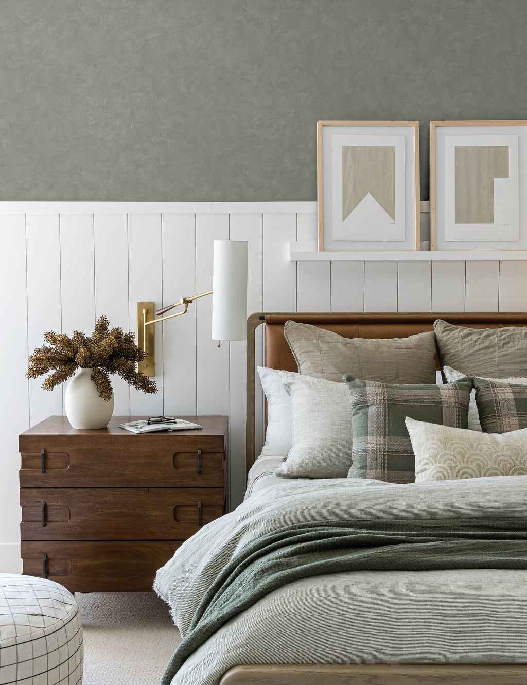 Lulu and Georgia - Faux Roman Clay Peel + Stick Wallpaper by Pure Salt