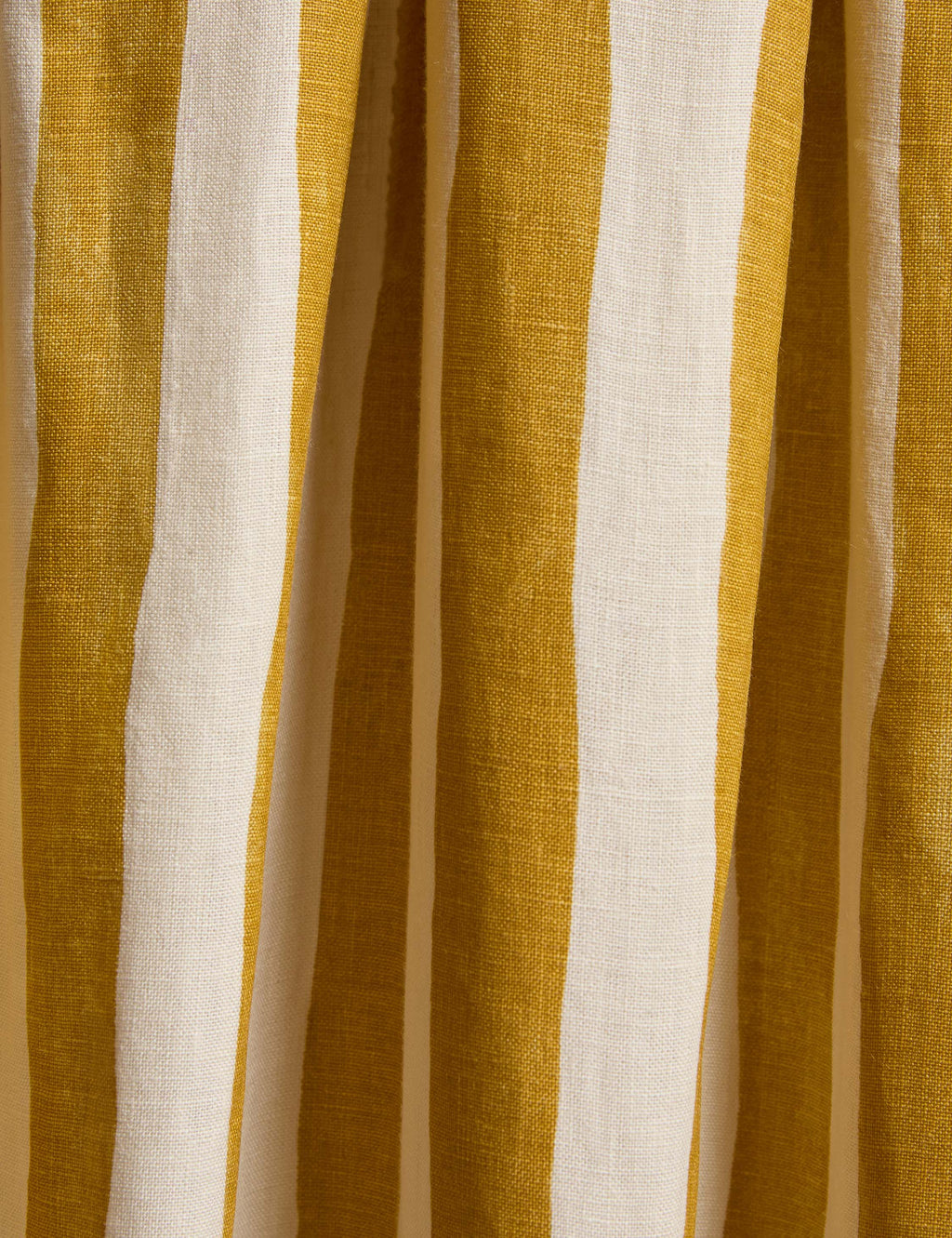 Lulu and Georgia - Painterly Stripe Pleated Curtain Panel by Sarah Sherman Samuel
