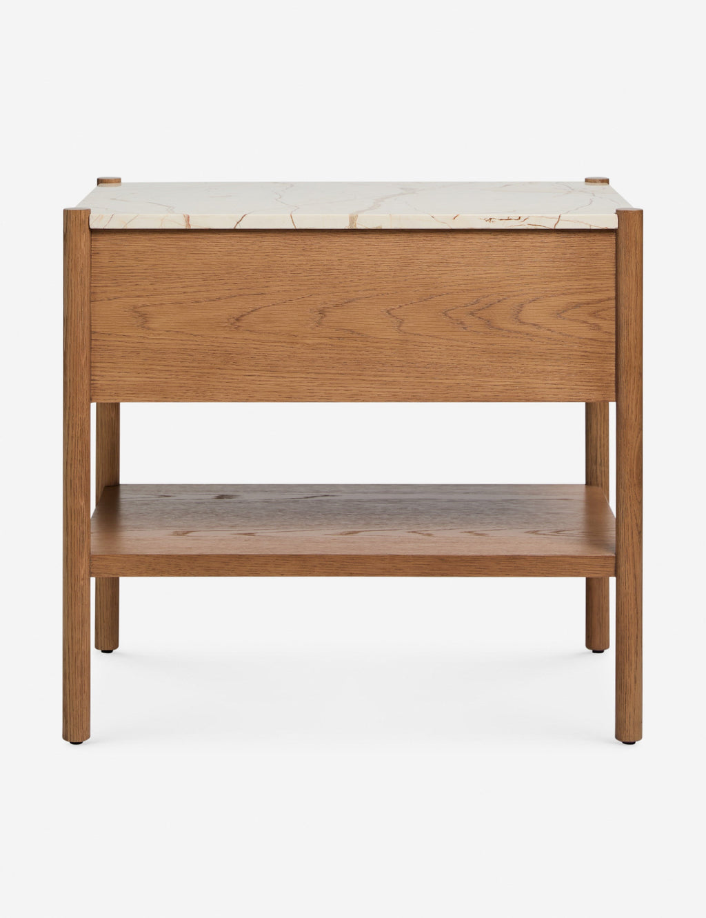 Lulu and Georgia - Open Box: Philana Nightstand, Walnut Oak 26"W