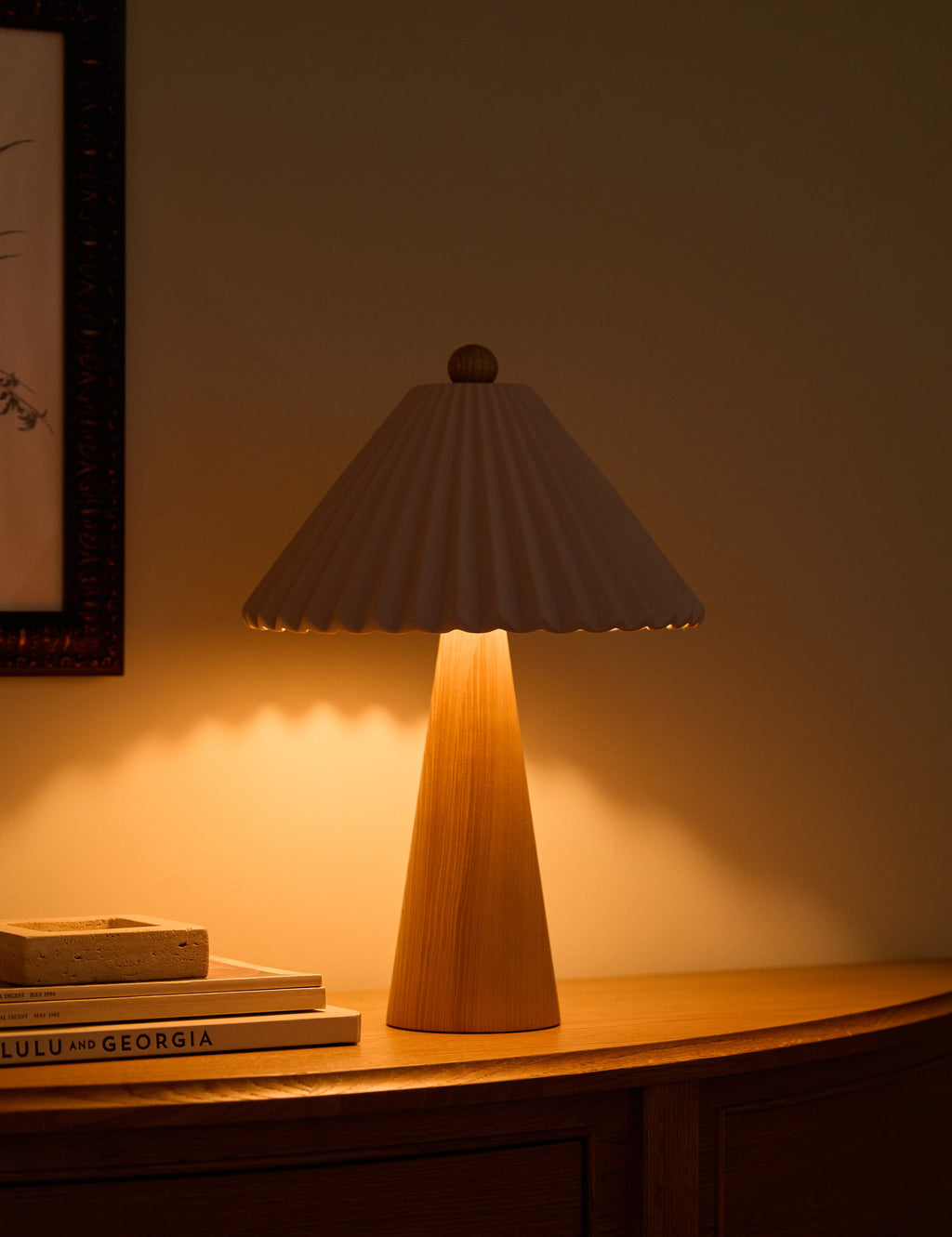 Lulu and Georgia - Prairie Table Lamp by Huey Lightshop