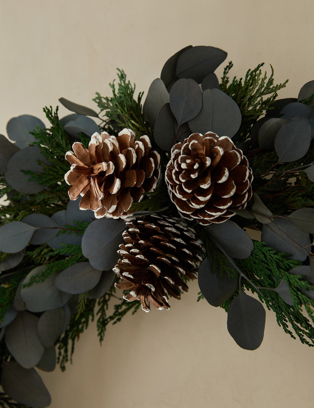 Lulu and Georgia - Preserved Winter Cedar Wreath