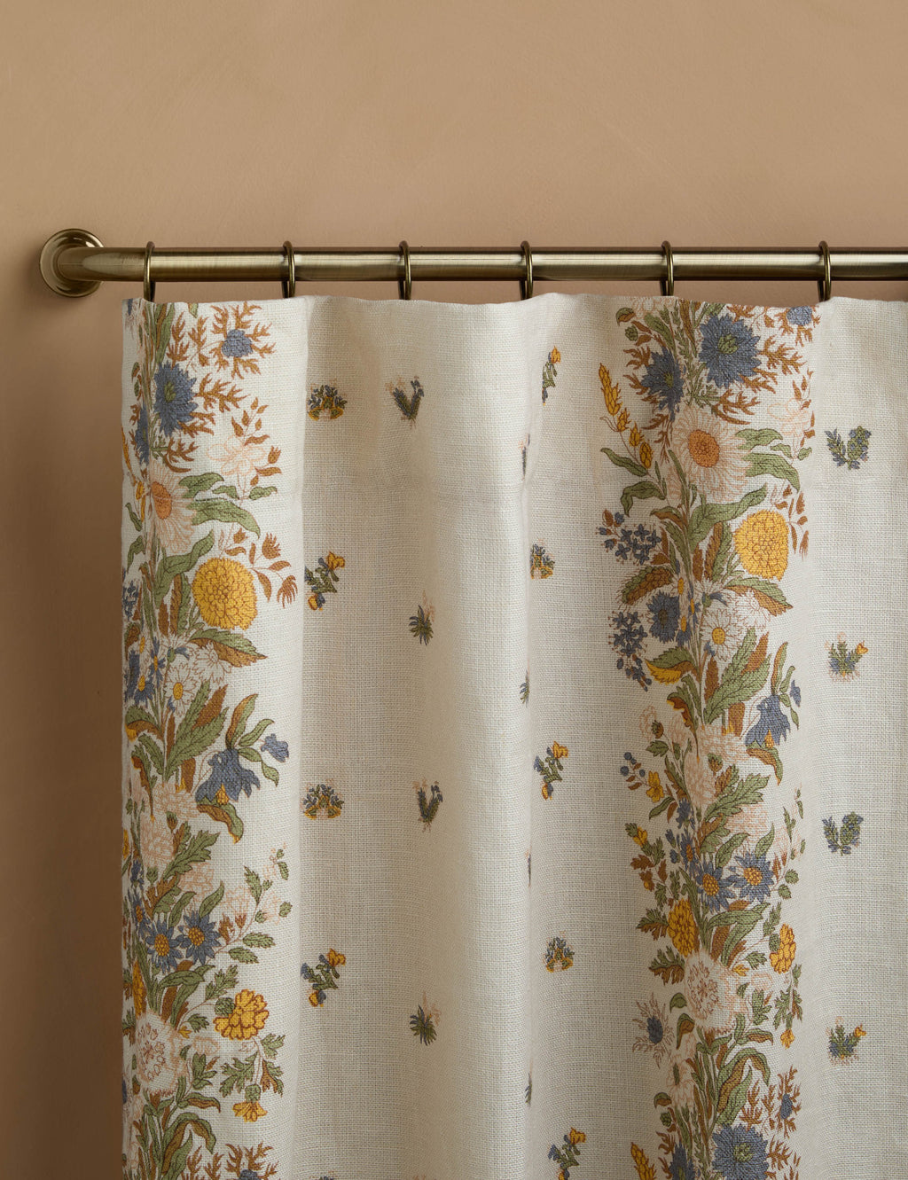 Lulu and Georgia - Presidio Linen Curtain Panel by Heidi Caillier