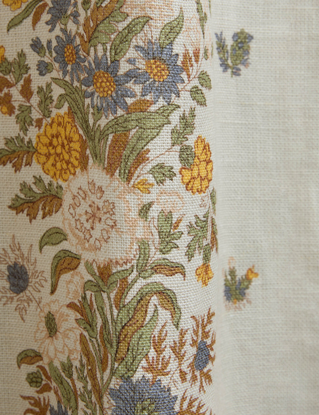 Lulu and Georgia - Presidio Linen Curtain Panel by Heidi Caillier