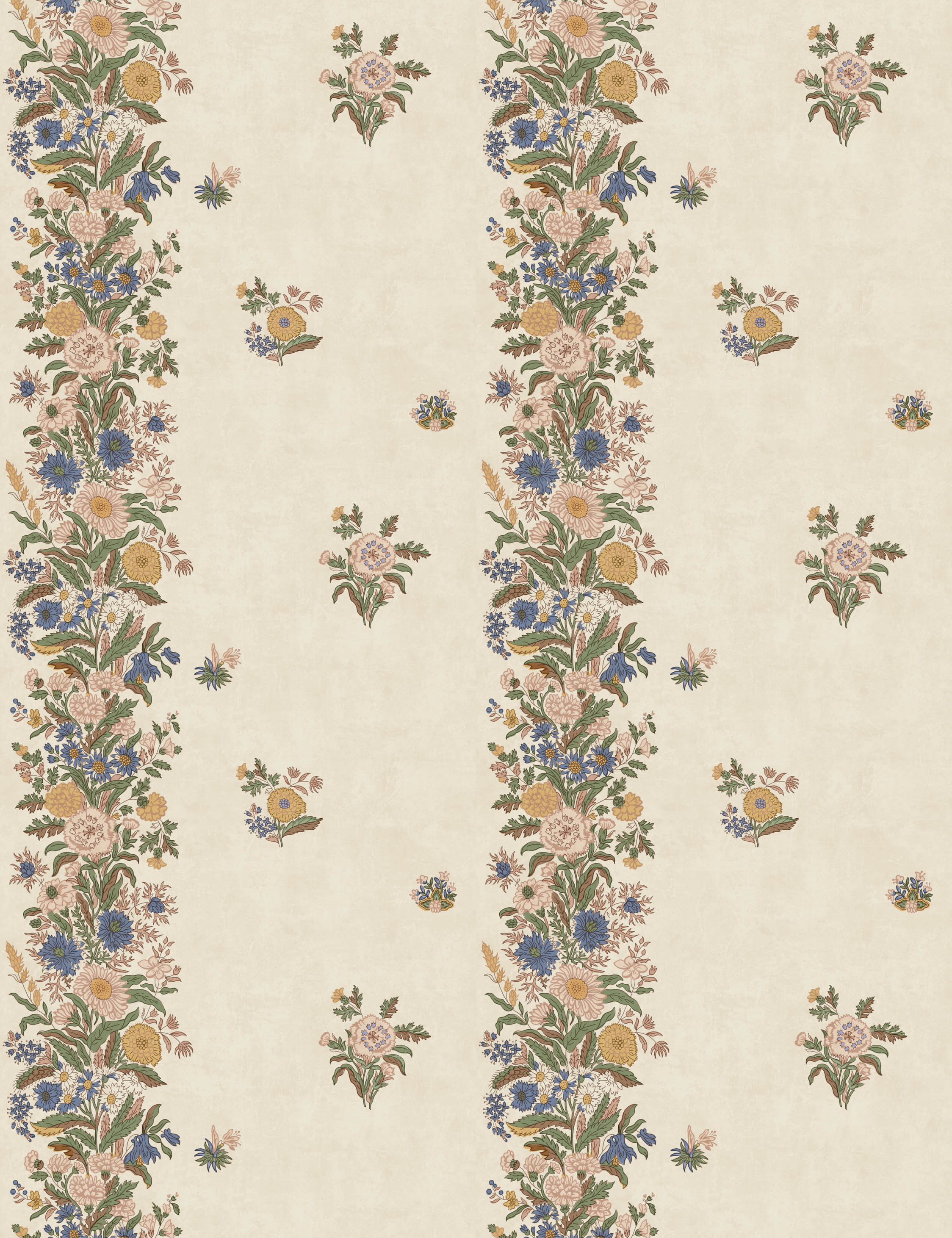 Lulu and Georgia - Presidio Wallpaper by Heidi Caillier