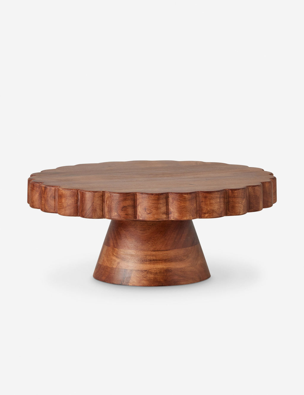 Lulu and Georgia - Natural Scalloped Cake Stand by etúHOME