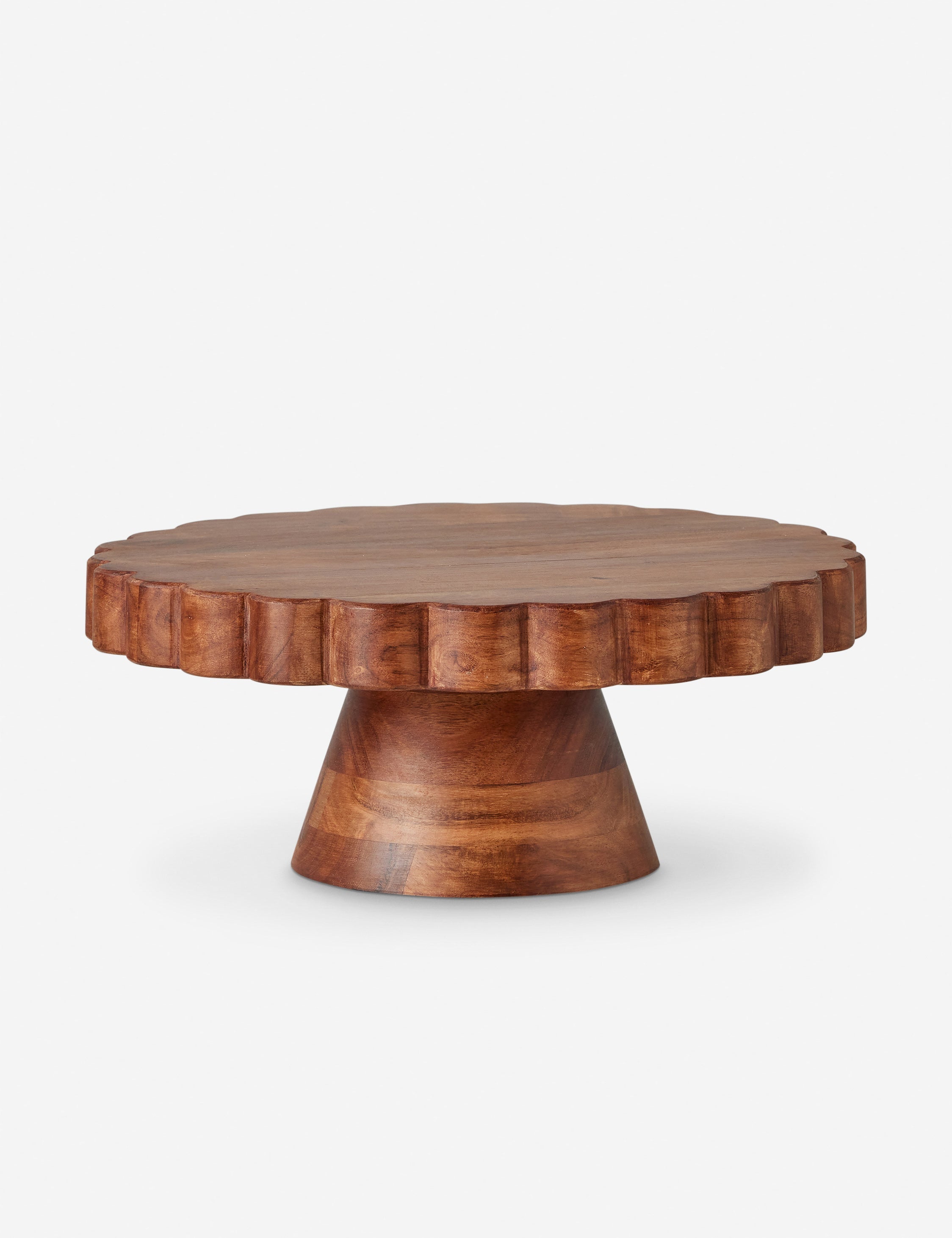 Lulu and Georgia - Natural Scalloped Cake Stand by etúHOME