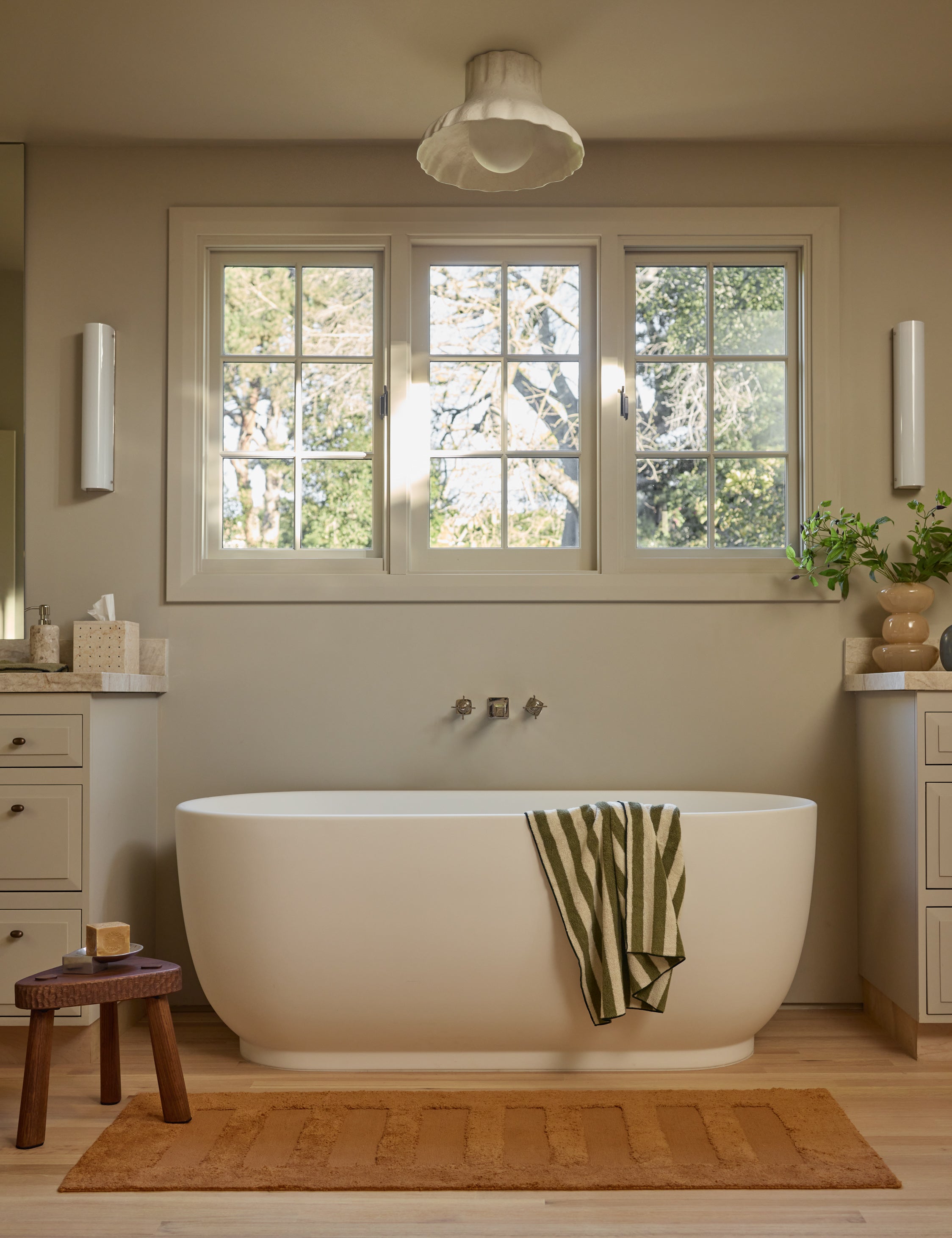 Lulu and Georgia - Raita Organic Cotton Bath Mat by Sarah Sherman Samuel