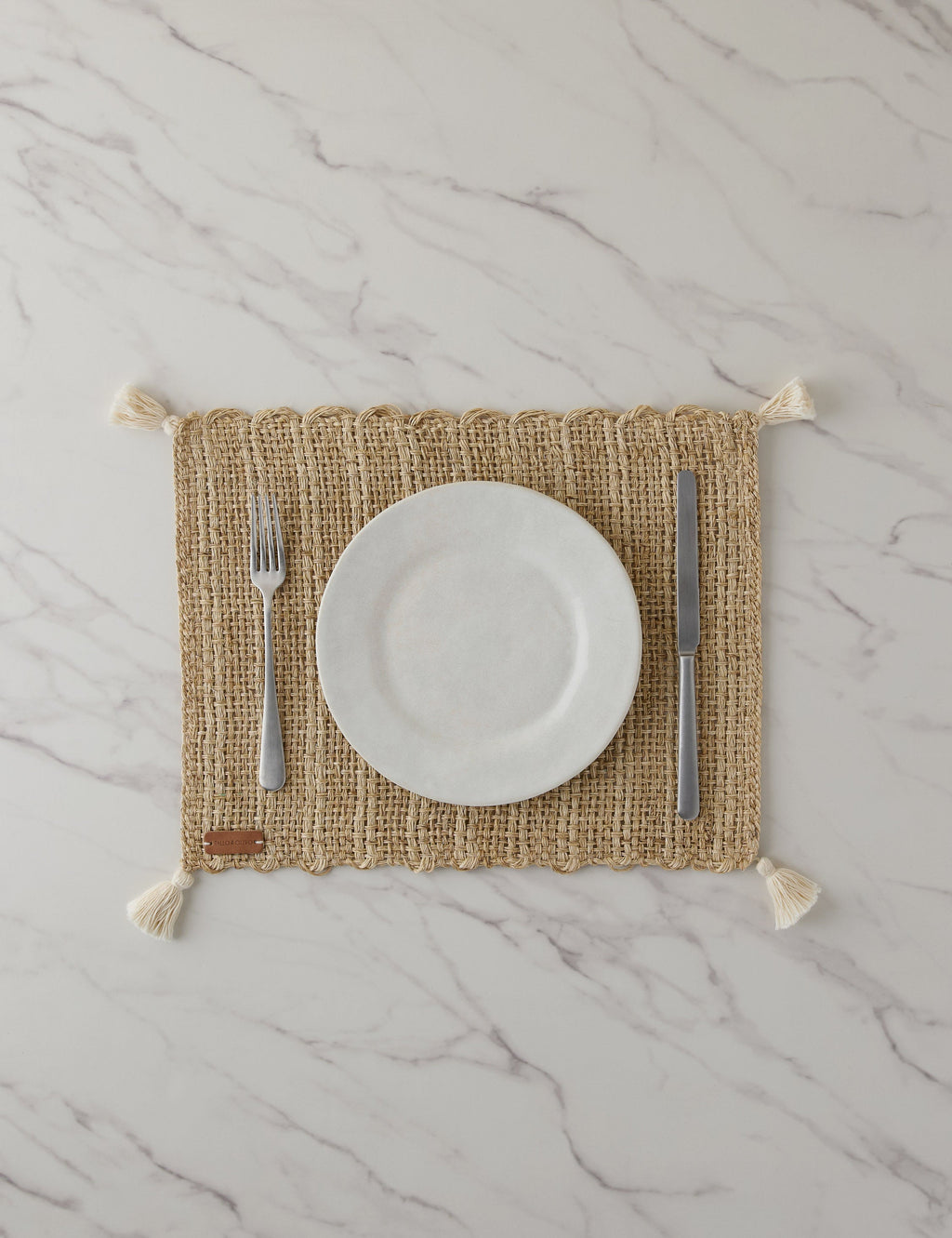 Lulu and Georgia - Tassel Placemats (Set of 4) by Tallo de Olivo