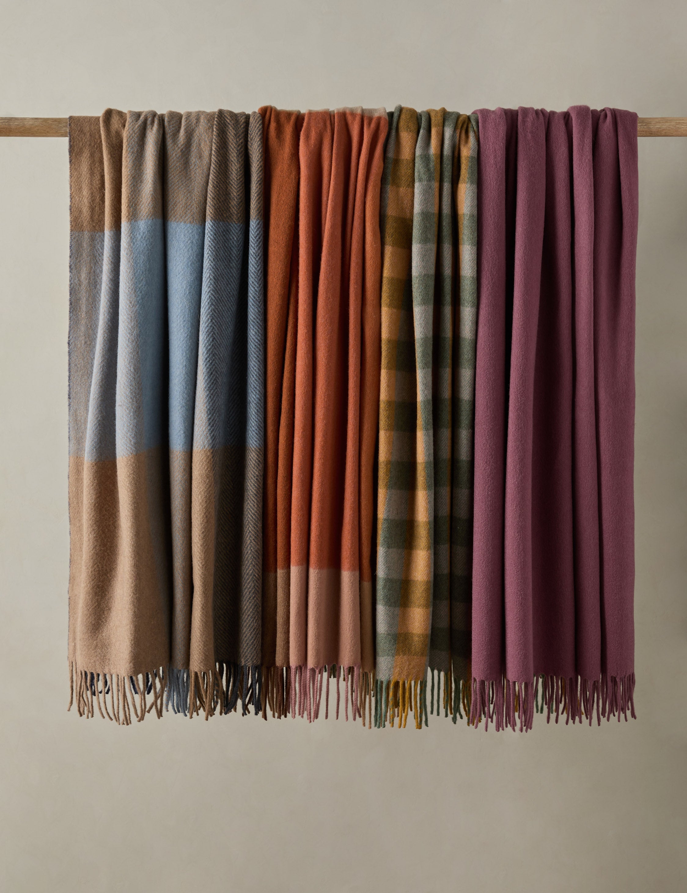 Lulu and Georgia - Recycled Wool Throw by TBCo