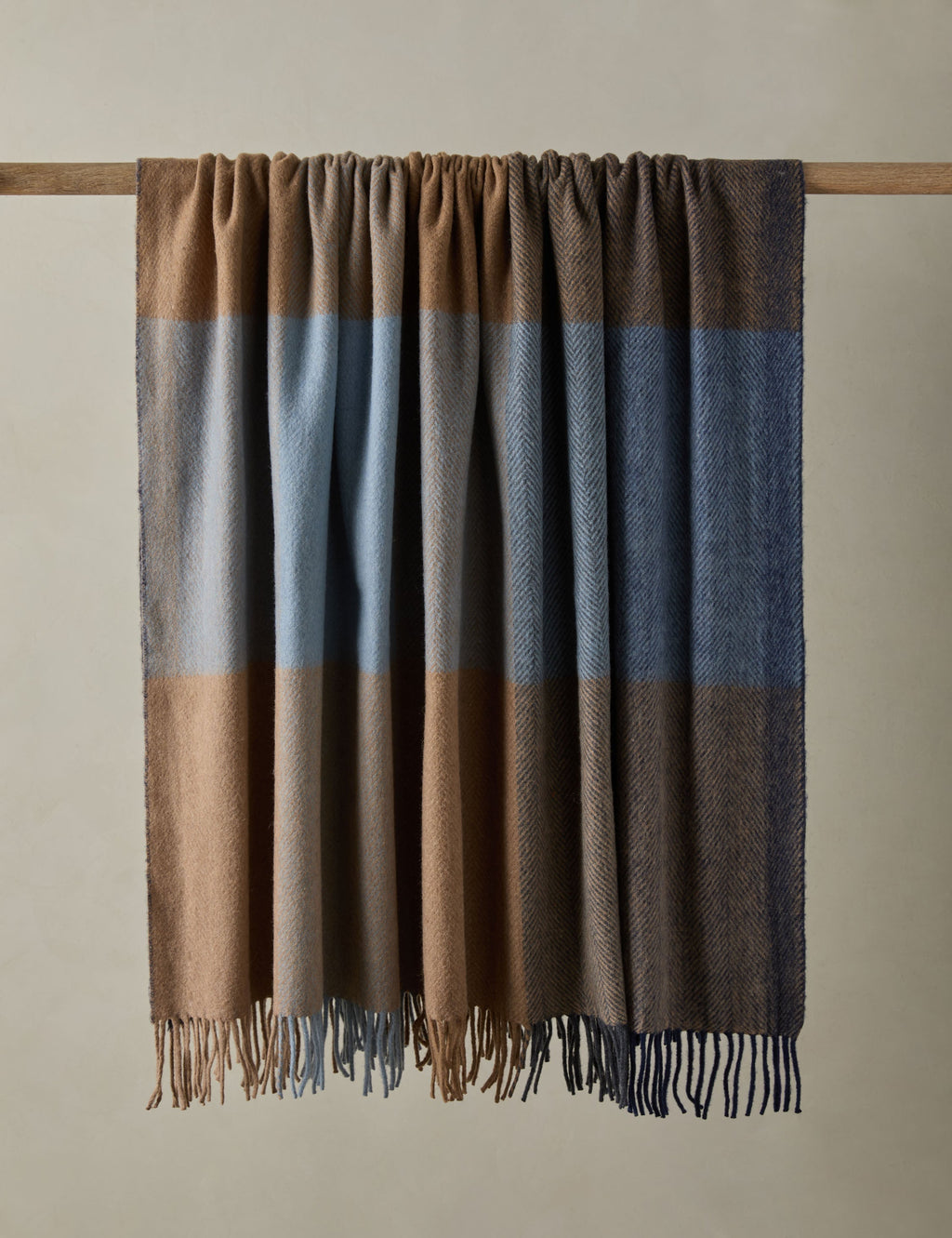 Lulu and Georgia - Recycled Wool Throw by TBCo