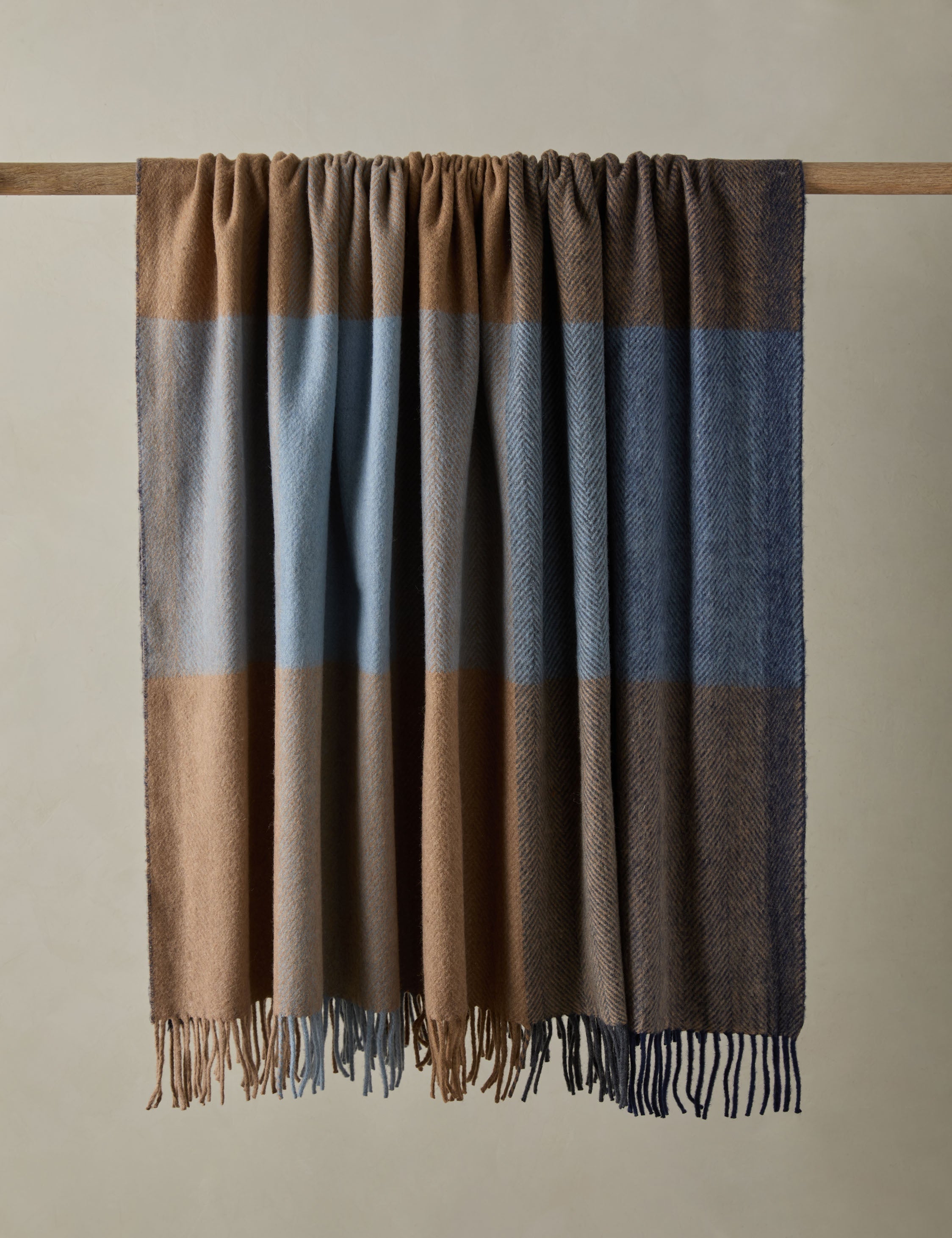 Lulu and Georgia - Recycled Wool Throw by TBCo