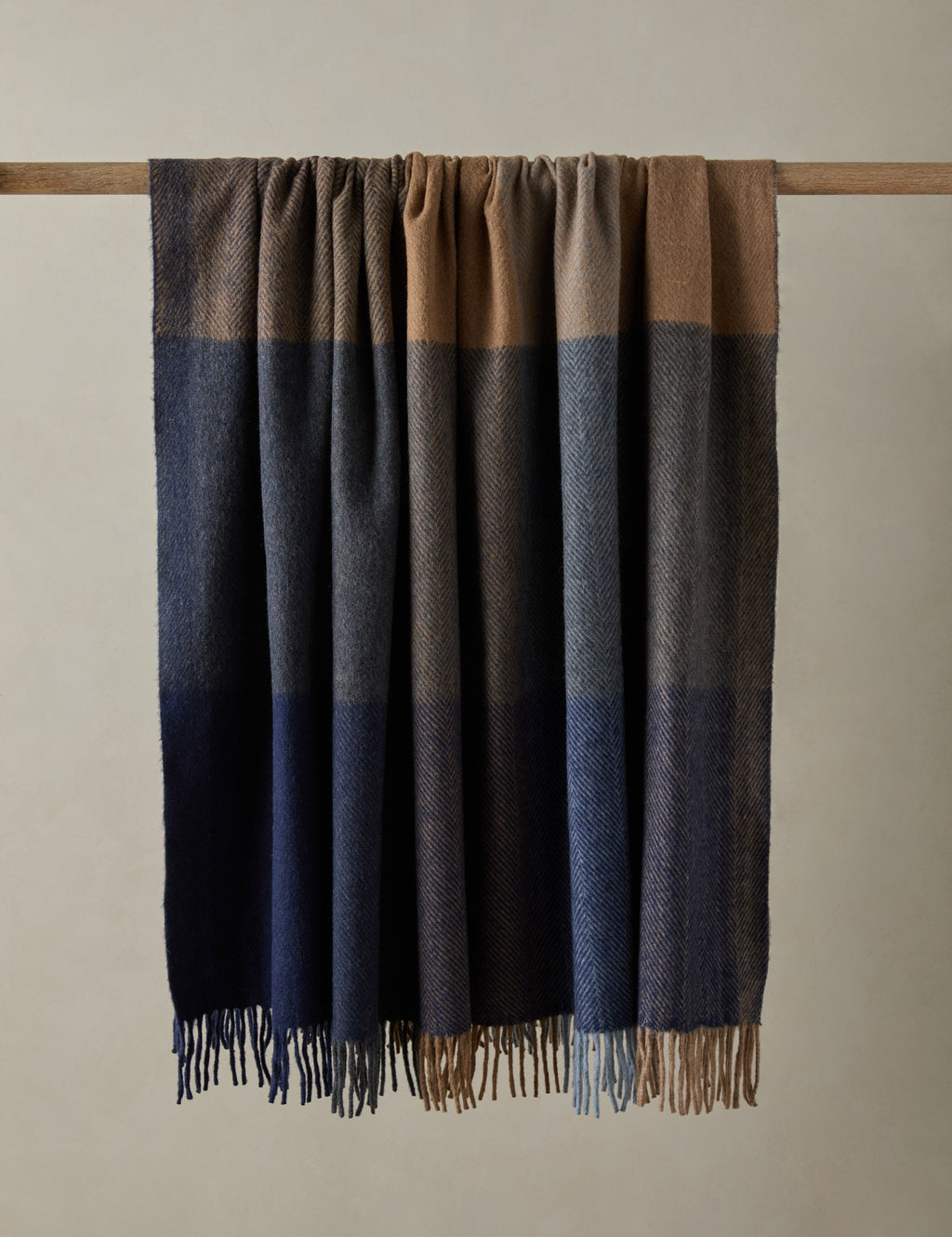 Lulu and Georgia - Recycled Wool Throw by TBCo