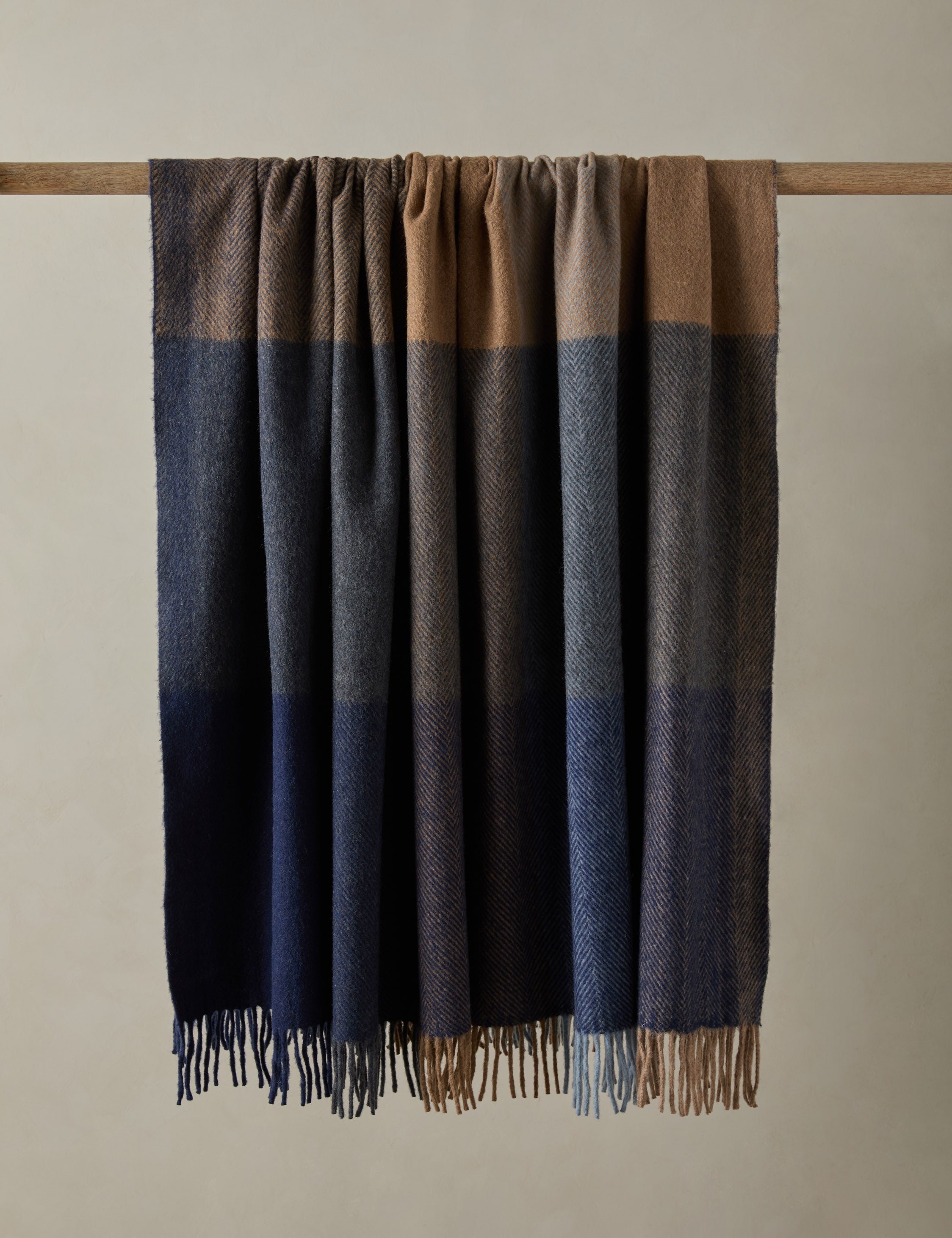 Lulu and Georgia - Recycled Wool Throw by TBCo