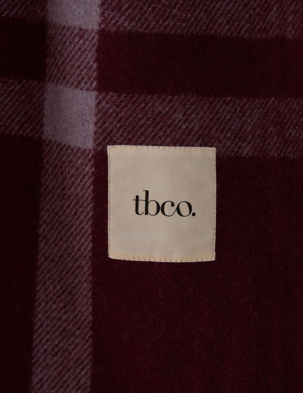 Lulu and Georgia - Recycled Wool Throw by TBCo