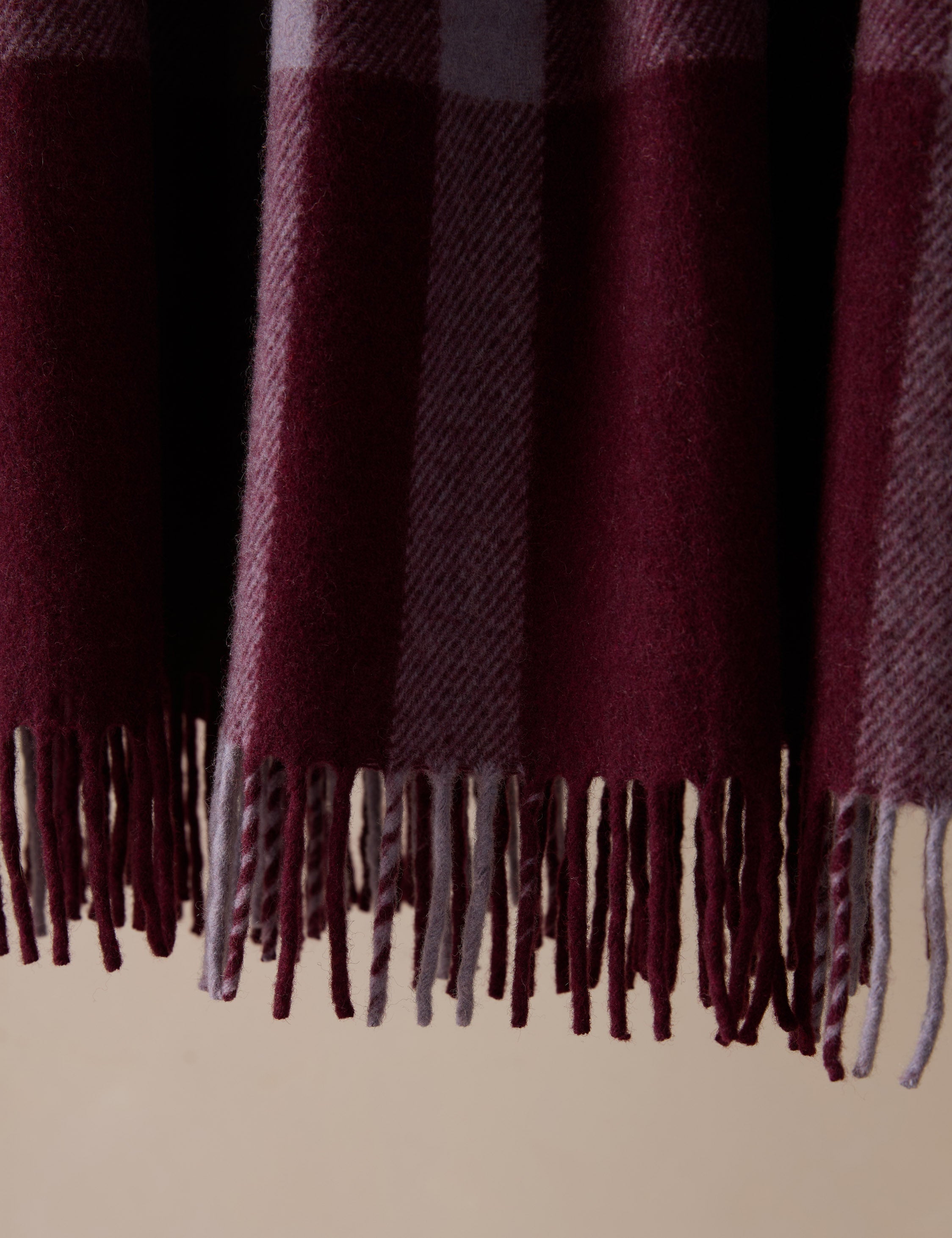 Lulu and Georgia - Recycled Wool Throw by TBCo