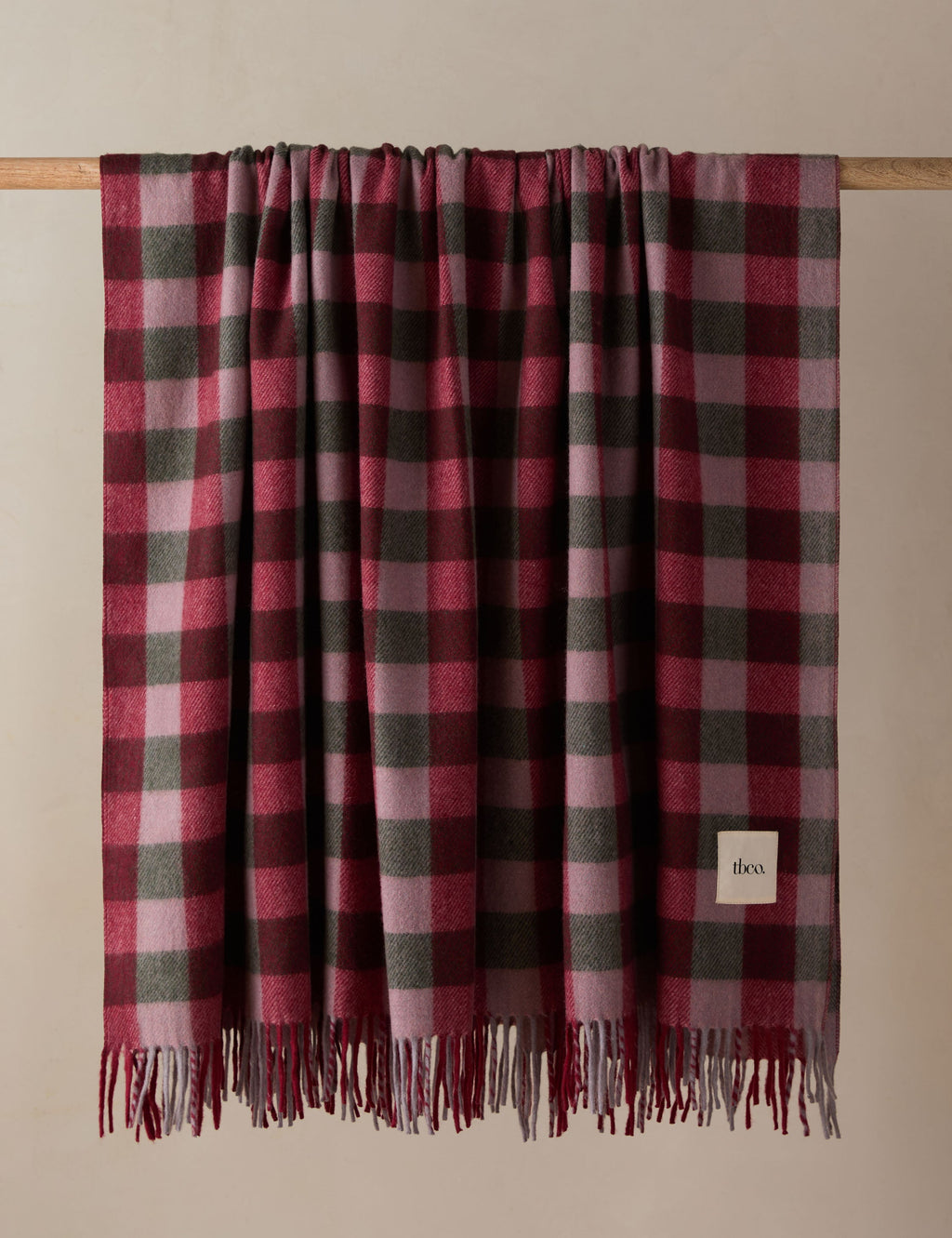 Lulu and Georgia - Recycled Wool Throw by TBCo