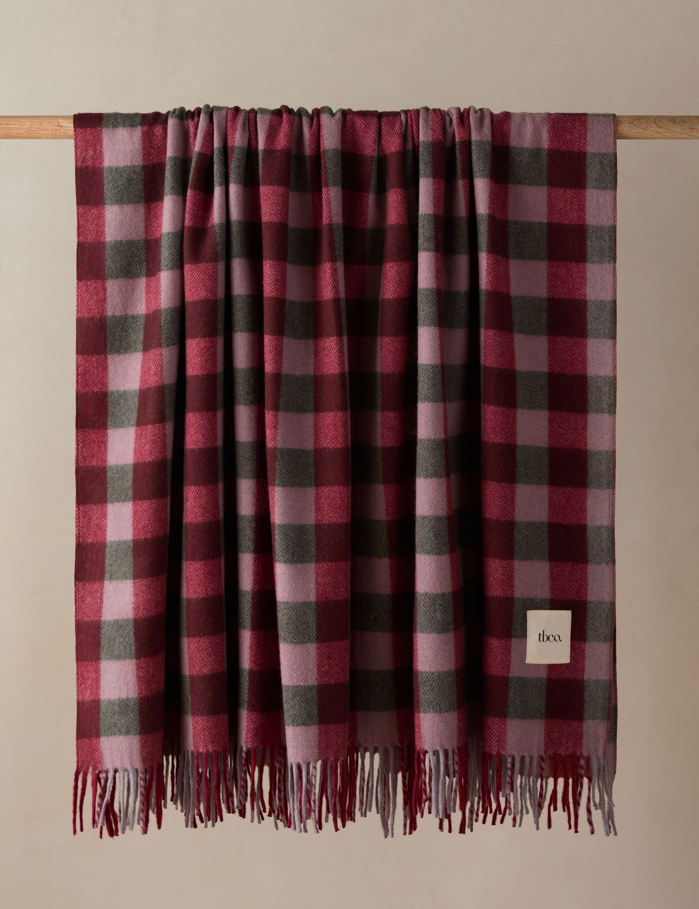 Lulu and Georgia - Recycled Wool Throw by TBCo