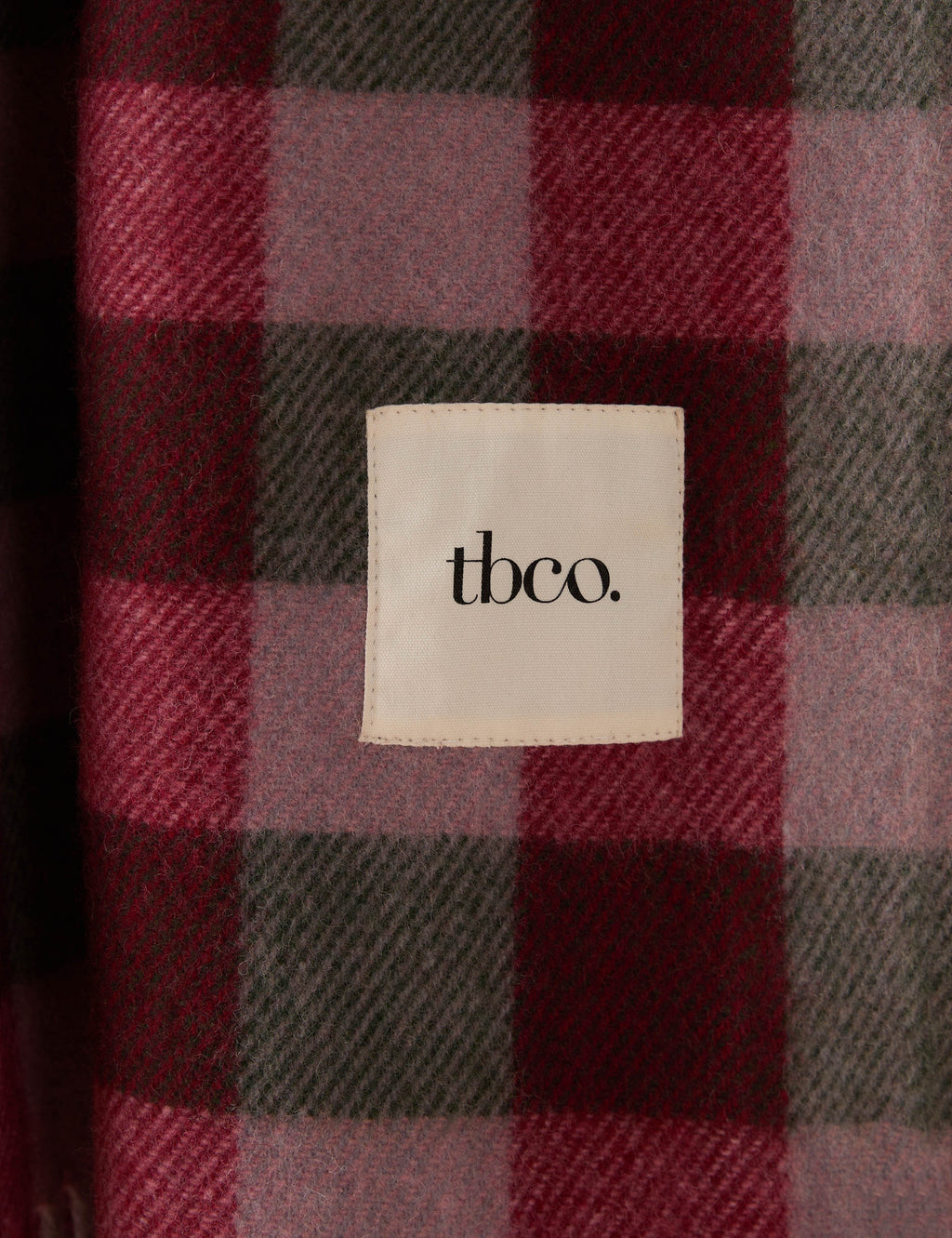 Lulu and Georgia - Recycled Wool Throw by TBCo
