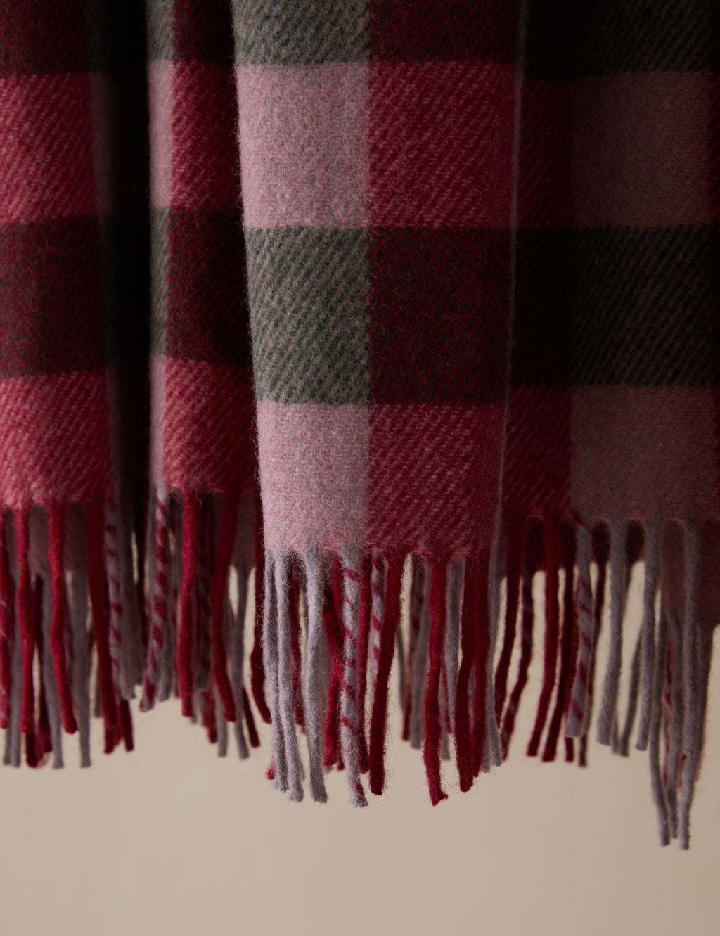 Lulu and Georgia - Recycled Wool Throw by TBCo