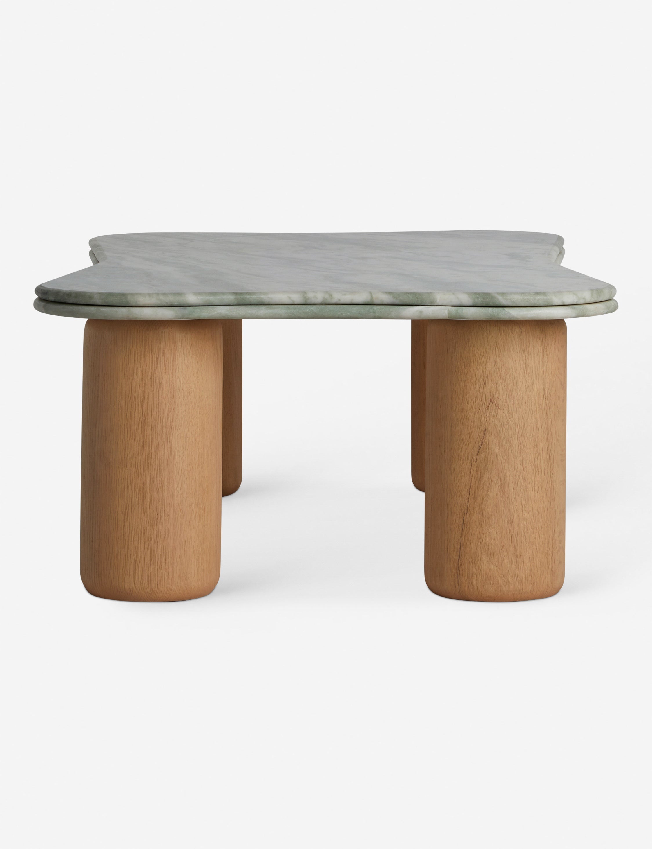 Lulu and Georgia - Open Box: Revello Coffee Table, Green Marble