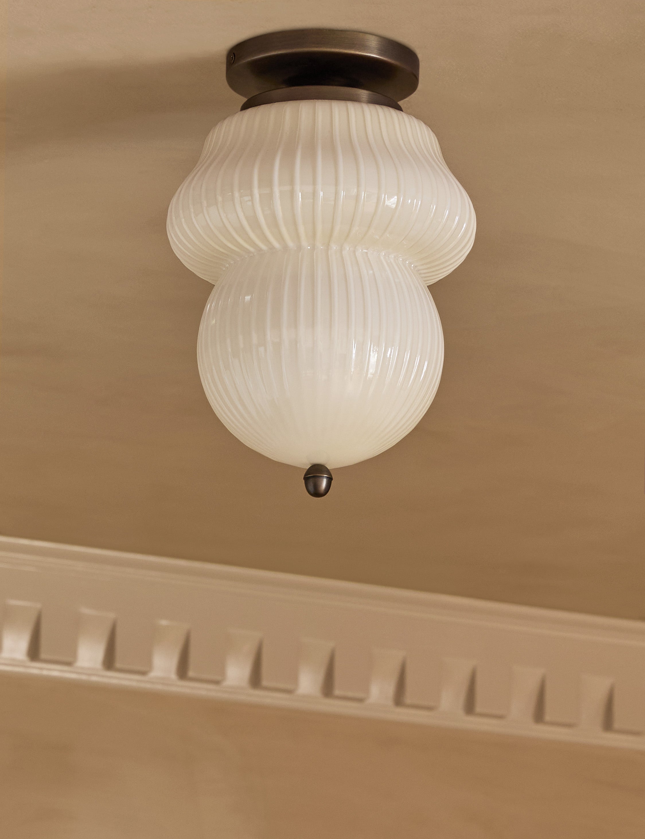 Lulu and Georgia - Ribchester Flush Mount Light by Ginny Macdonald
