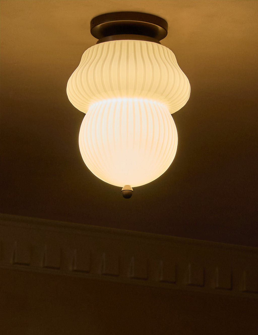 Lulu and Georgia - Ribchester Flush Mount Light by Ginny Macdonald