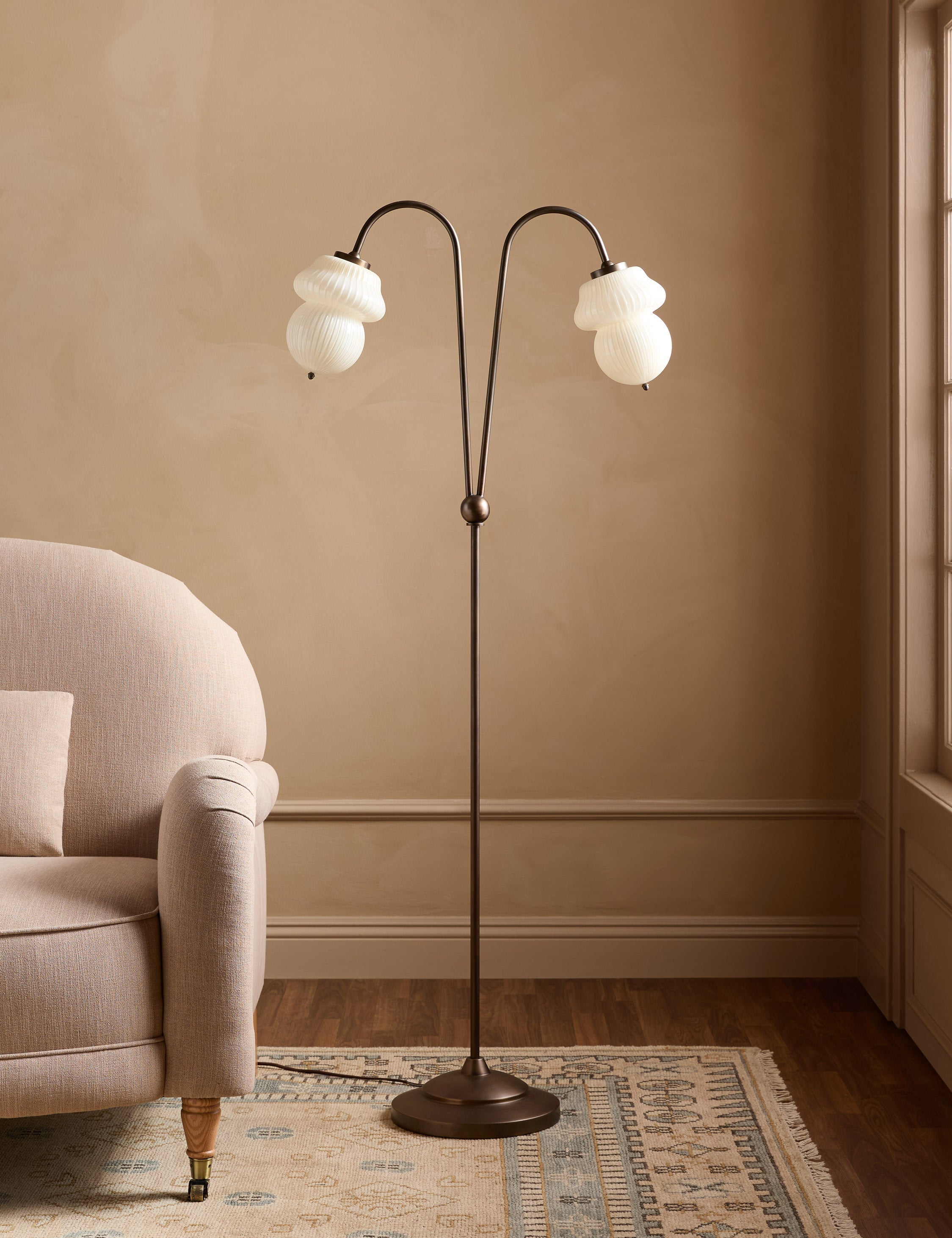 Lulu and Georgia - Ribchester Floor Lamp by Ginny Macdonald