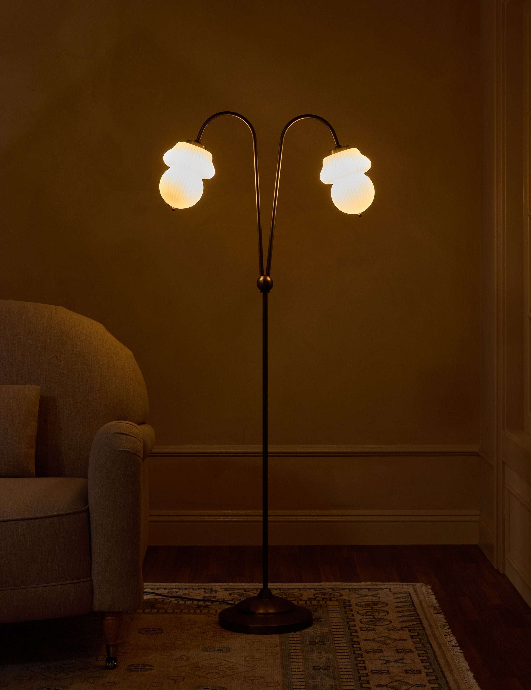 Lulu and Georgia - Ribchester Floor Lamp by Ginny Macdonald