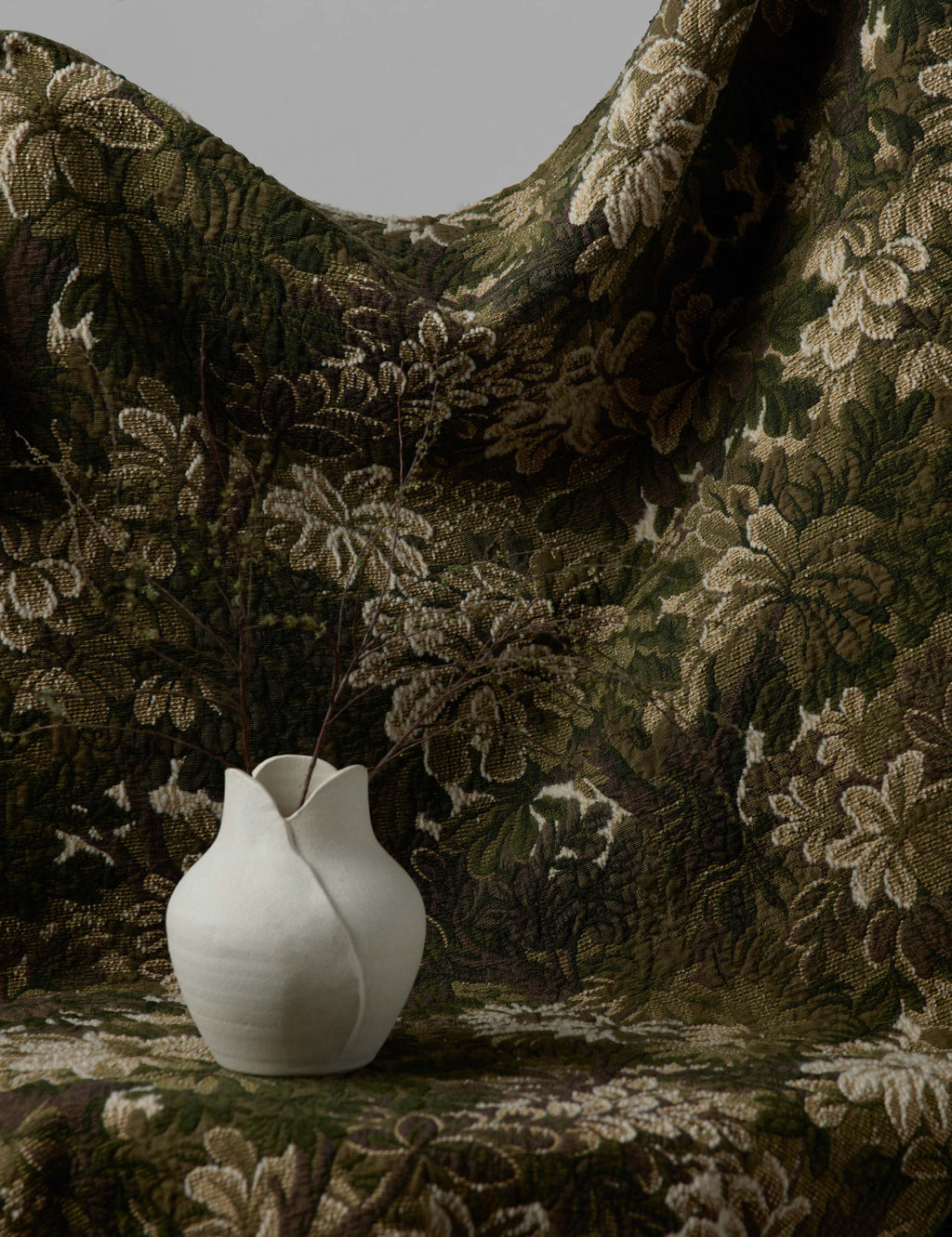 Lulu and Georgia - Ridge Edge Cotton - Blend Fabric by Scalamandré
