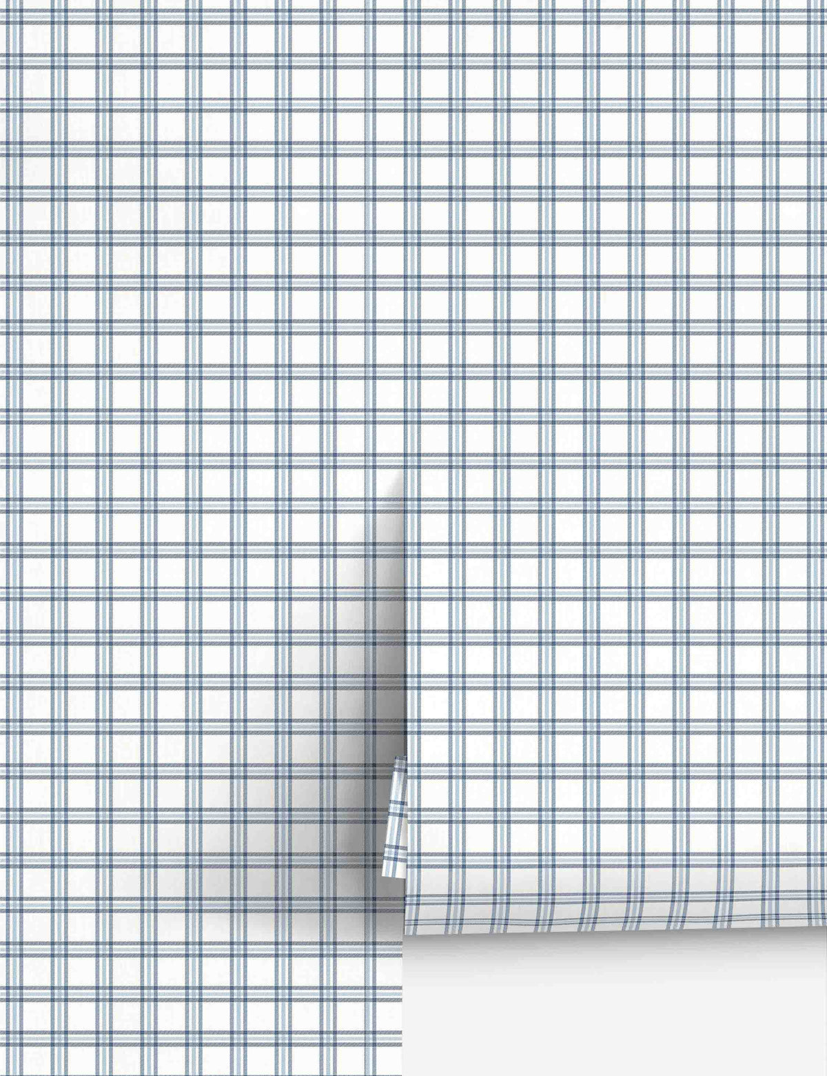 Lulu and Georgia - Rogers Plaid Wallpaper by Nathan Turner