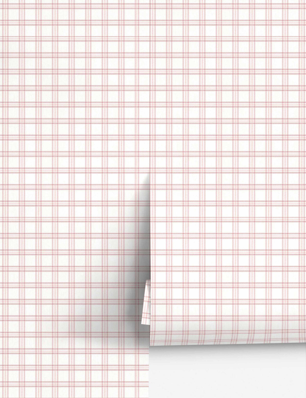 Lulu and Georgia - Rogers Plaid Wallpaper by Nathan Turner