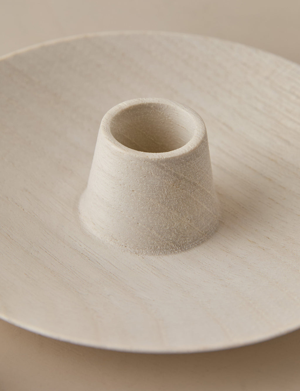 Lulu and Georgia - Round Taper Holders (Set of 2) by Itza Wood