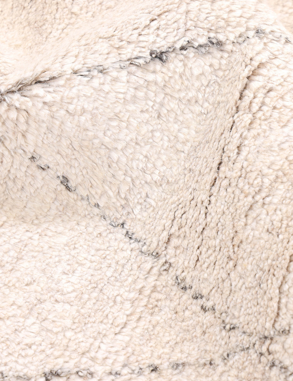 Lulu and Georgia - Ferra Hand - Knotted Wool - Blend Moroccan Style Shag Rug