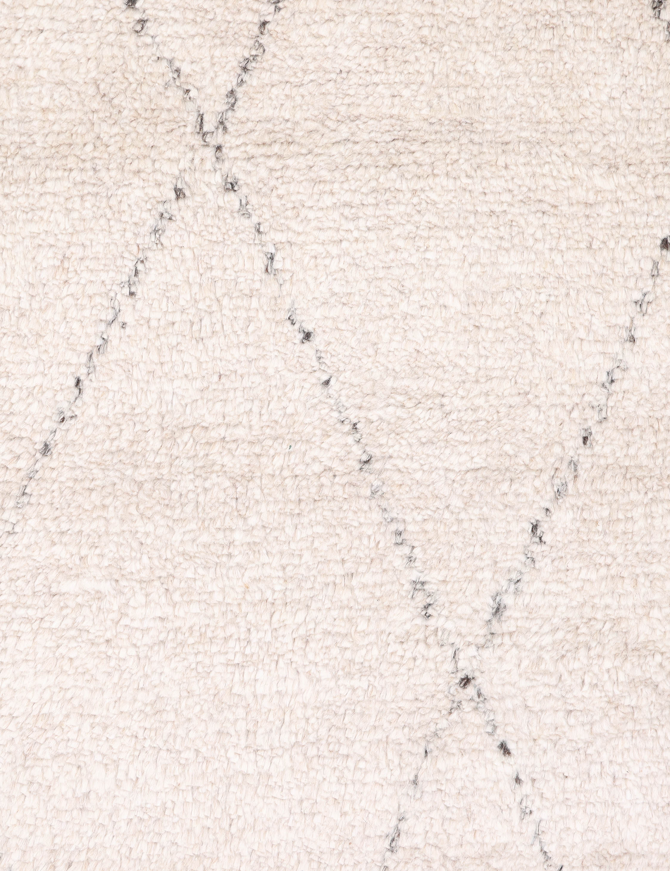 Lulu and Georgia - Ferra Hand - Knotted Wool - Blend Moroccan Style Shag Rug