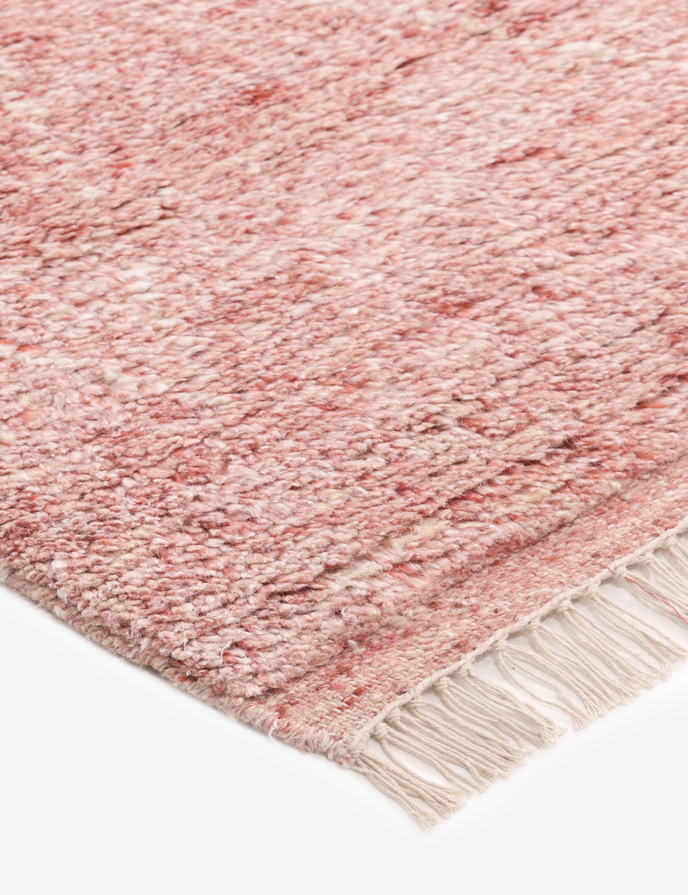 Lulu and Georgia - Kaeli Hand - Knotted Wool - Blend Moroccan Shag Rug