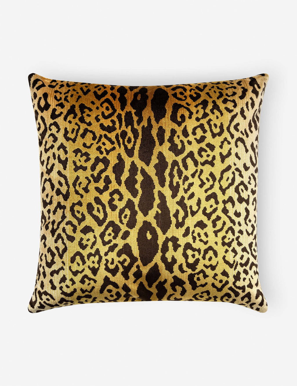 Lulu and Georgia - Leopardo Silk Pillow by Scalamandré