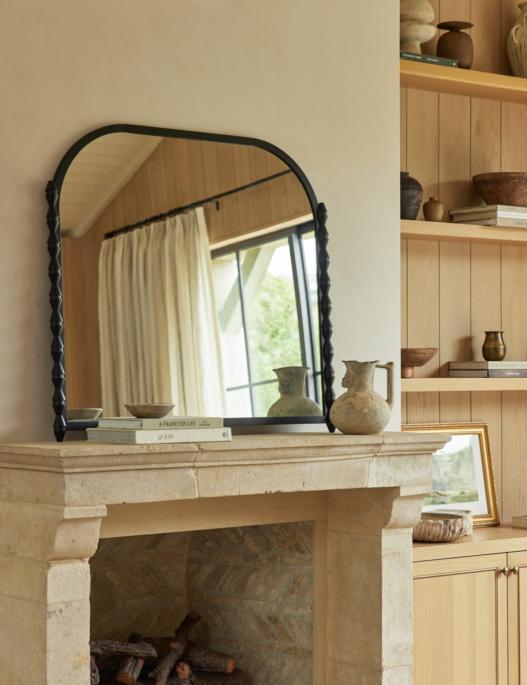 Lulu and Georgia - Topia Mantel Mirror by Ginny Macdonald