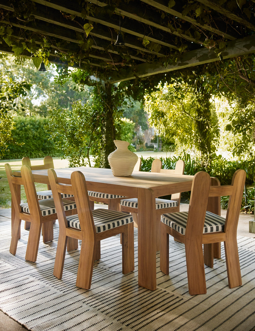 Lulu and Georgia - Abbot Outdoor Dining Chair by Sarah Sherman Samuel
