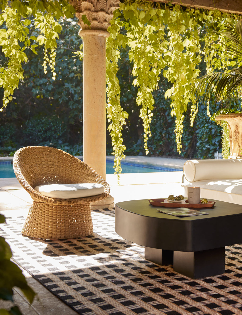 Lulu and Georgia - Ferran Indoor / Outdoor Accent Chair